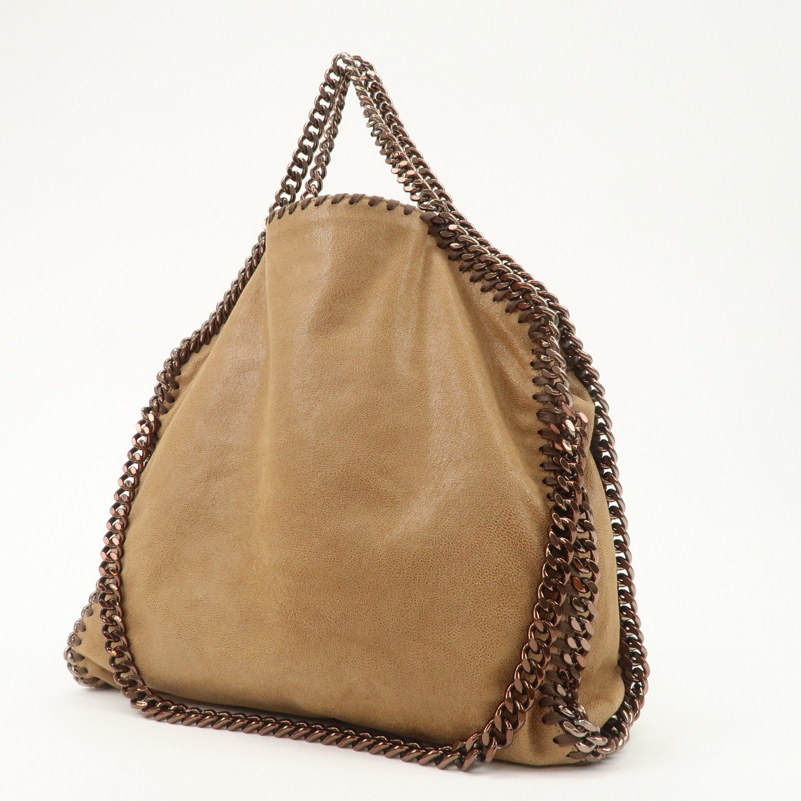STELLA MCCARTNEY Polyester Falabella 2Way Bag Brown 234387