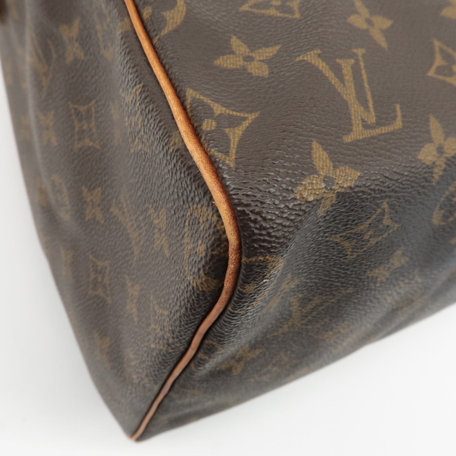 Louis Vuitton Monogram Speedy 40 Hand Bag Boston Bag M41522 Used