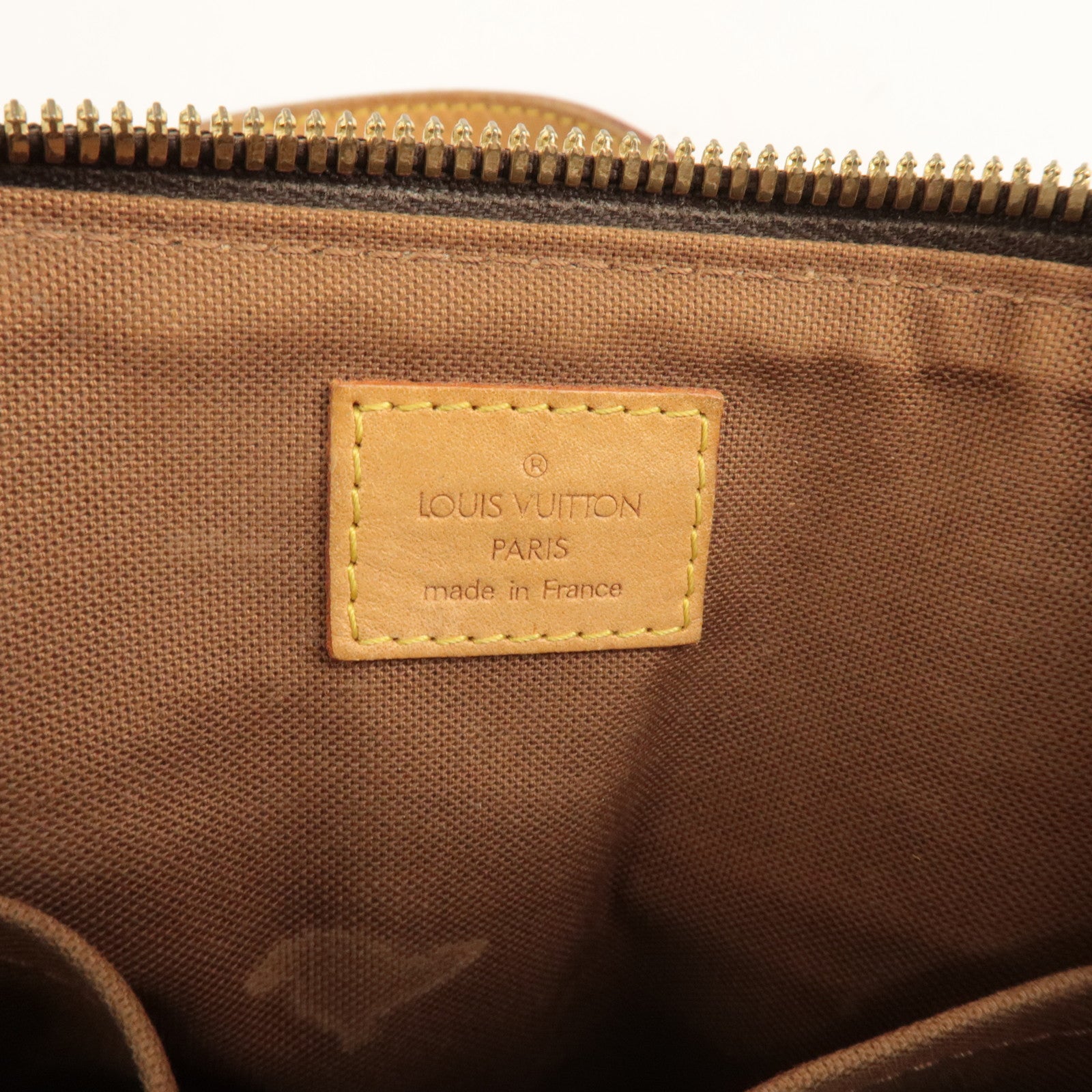 Louis Vuitton Monogram Palermo PM 2Way Hand Bag Brown M40145