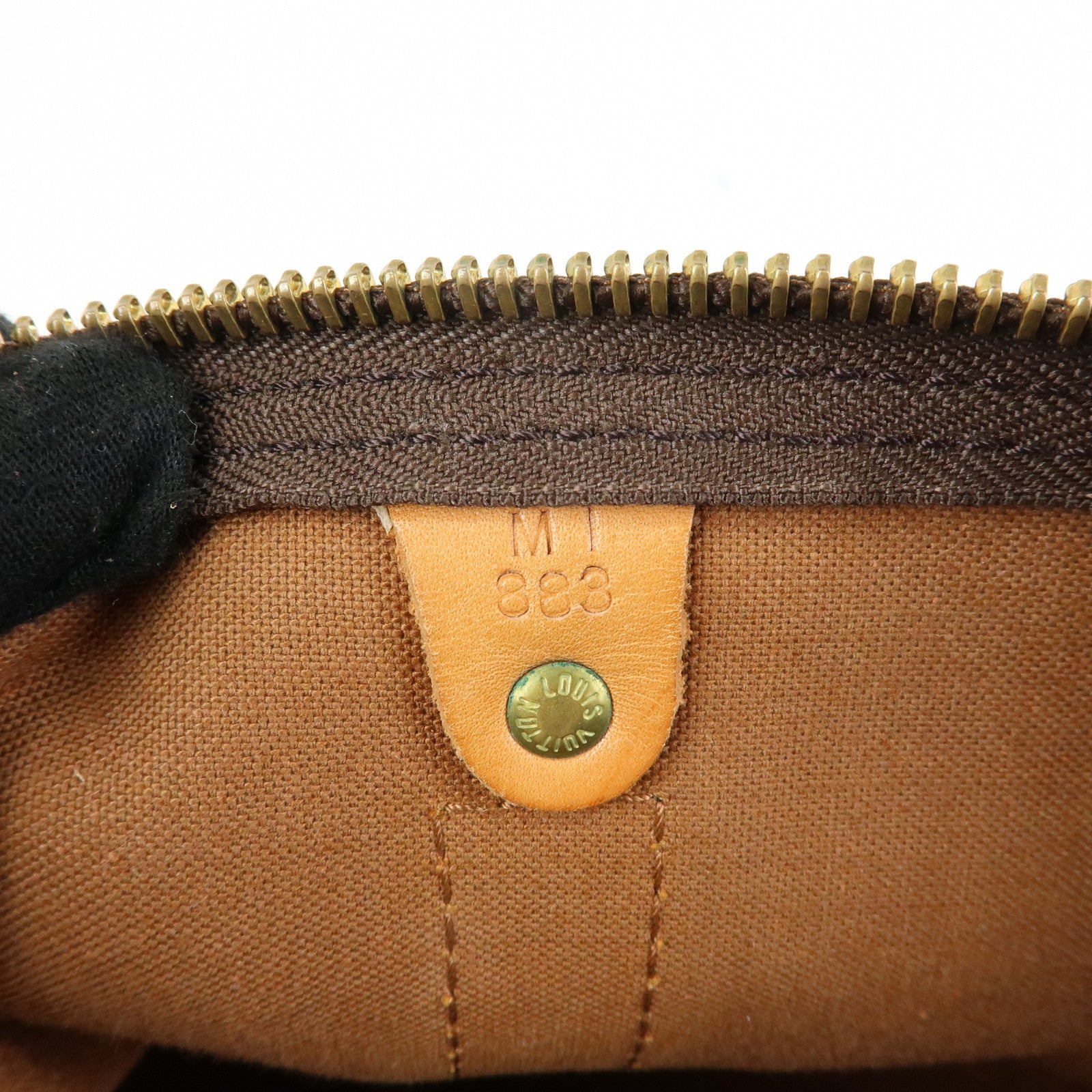 Louis Vuitton Monogram Keep All 55 Boston Bag Brown M41424