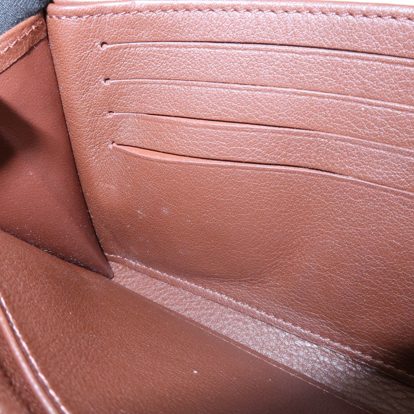 Louis Vuitton Monogram Mahina Portefeuilles Amelia Long Wallet Acajou M58125