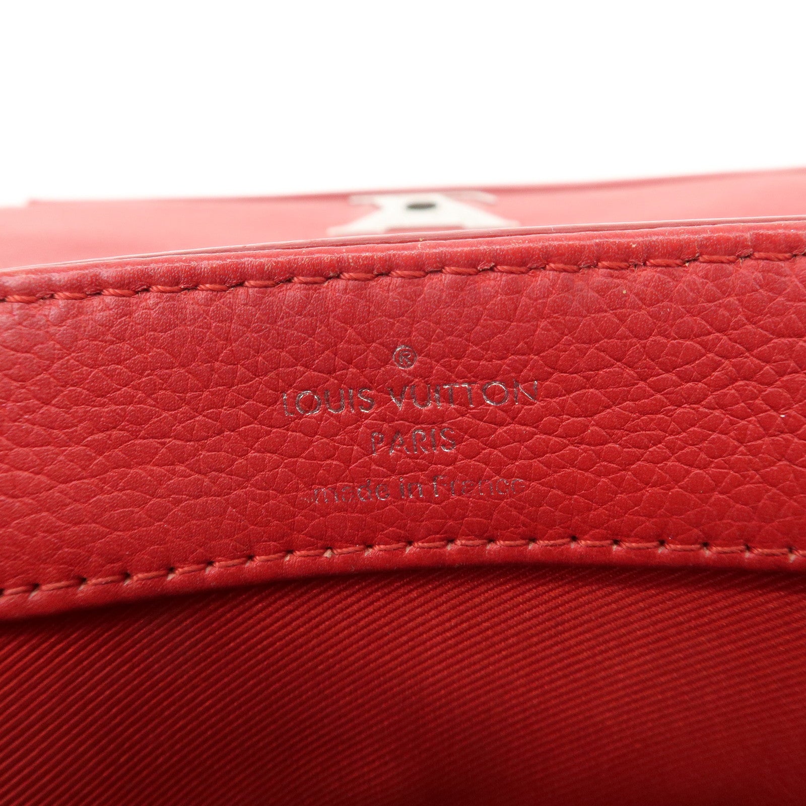 Louis Vuitton Lockme 2 BB 2Way Bag Shoulder Bag Hand Bag Red M51202