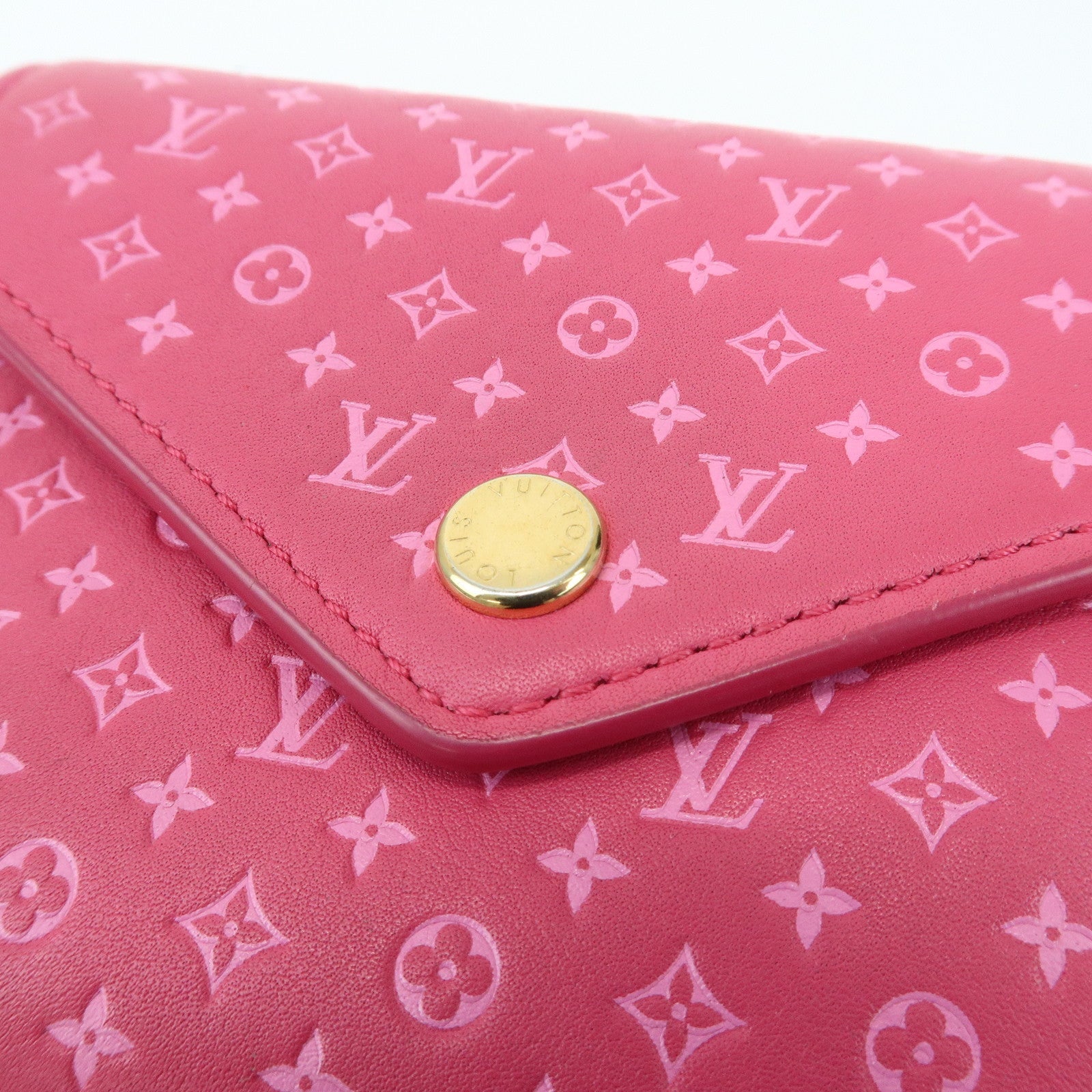 Louis Vuitton Nanogram Portefeuille Victorine Compact Wallet M82234
