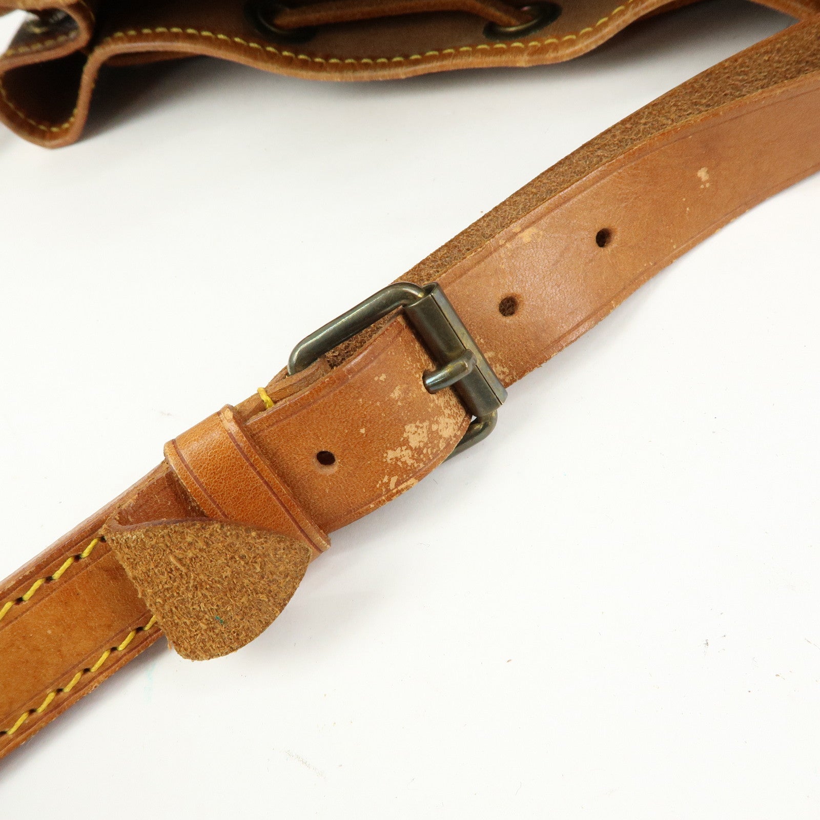 Louis Vuitton Monogram Petit Noe Canvas Shoulder Bag Brown M42226