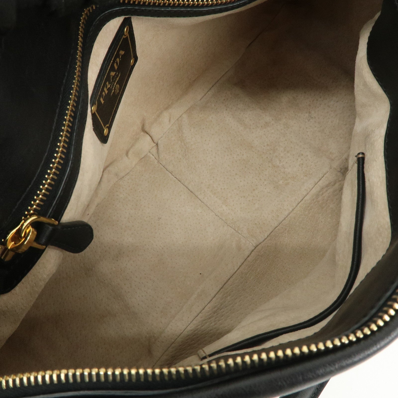 PRADA Logo 2Way Bag Hand Bag Shoulder Bag