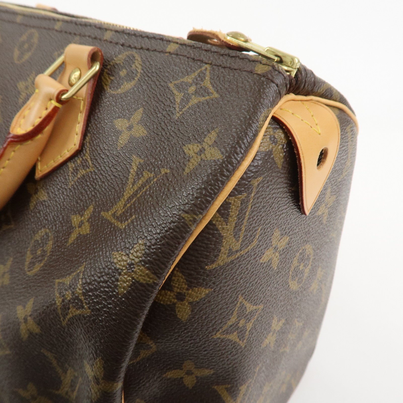 Louis Vuitton Monogram Speedy 30 Boston Bag Hand Bag Brown M41526