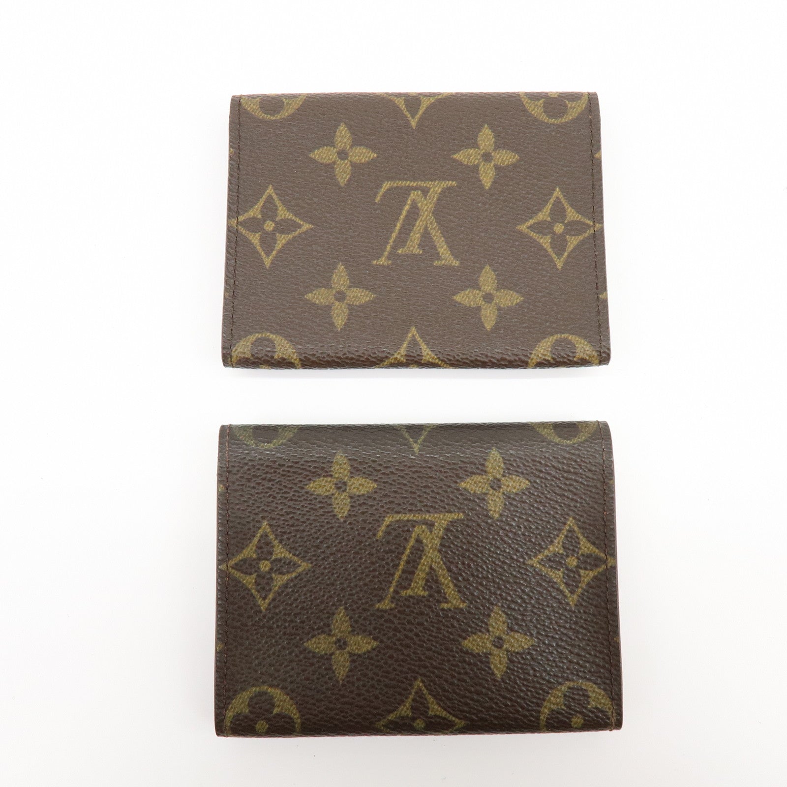 Louis Vuitton Monogram Set of 2 Envelope Carte de Visite M62920