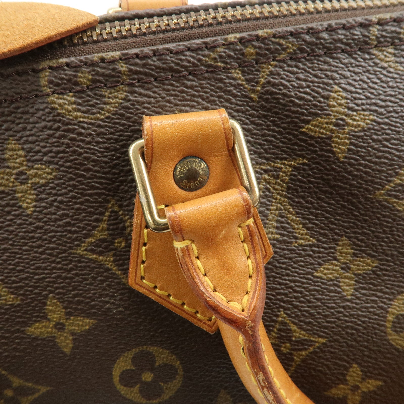 Louis Vuitton Monogram Canvas Speedy 35 Boston Bag Hand Bag M41524