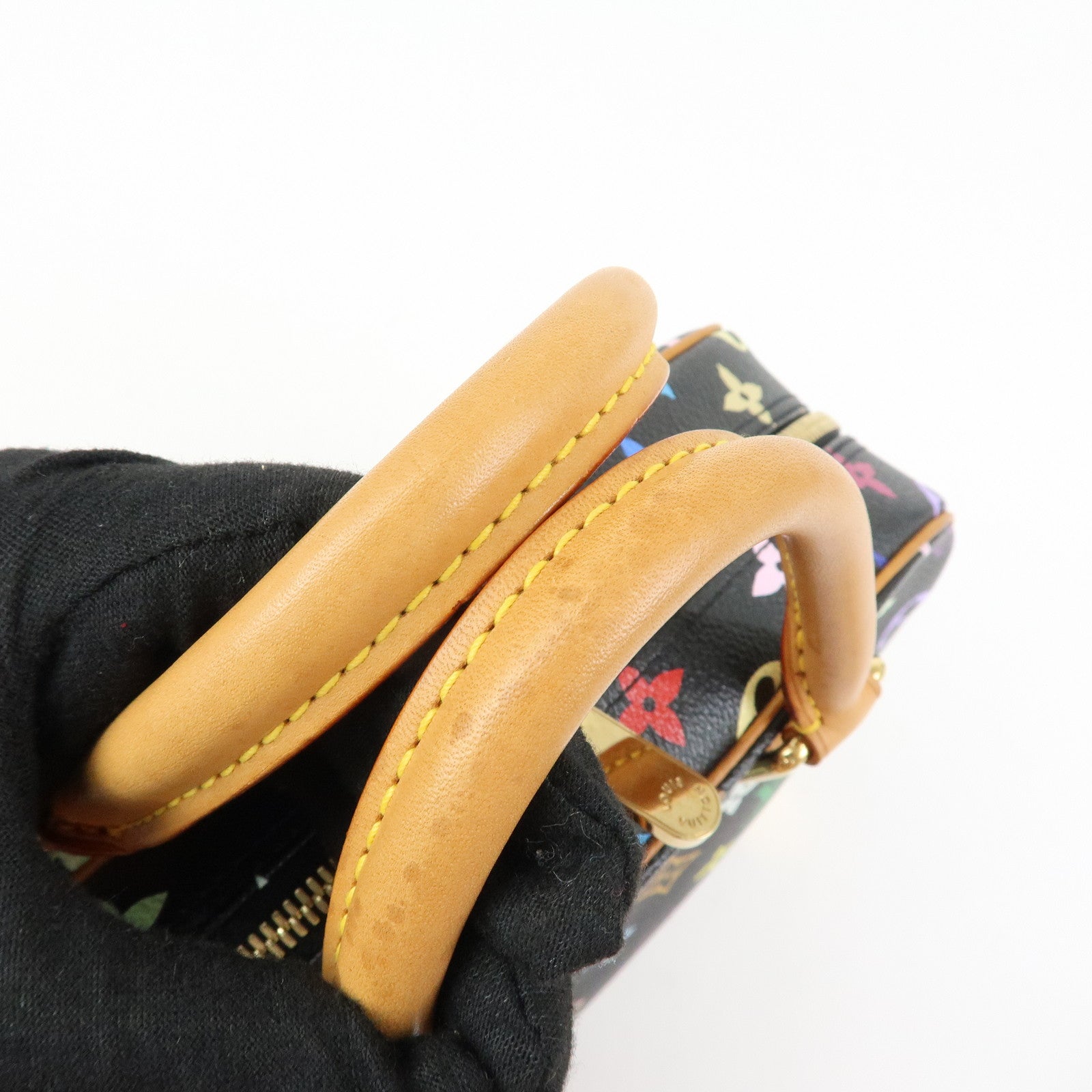 Louis Vuitton Monogram Trouville Multicolor Hand Bag Noir M92662