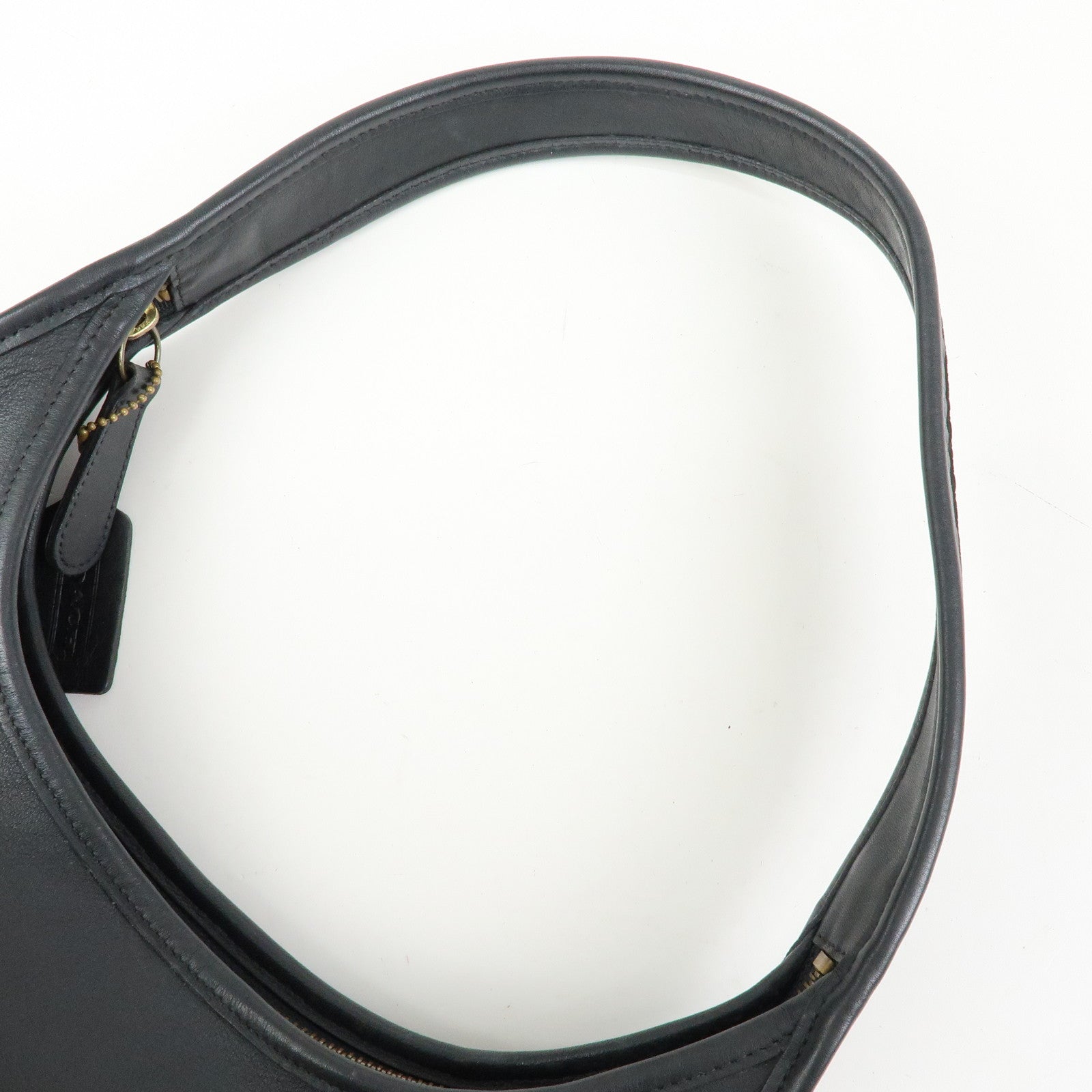 COACH Ergo Leather Shoulder Bag Hand Bag Black