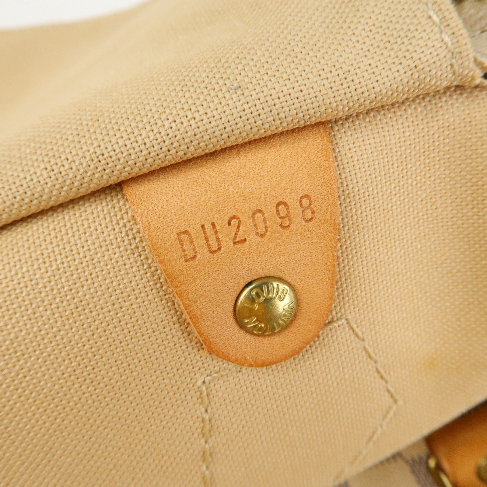 Louis Vuitton Damier Azur Speedy 35 Boston Hand Bag N41535