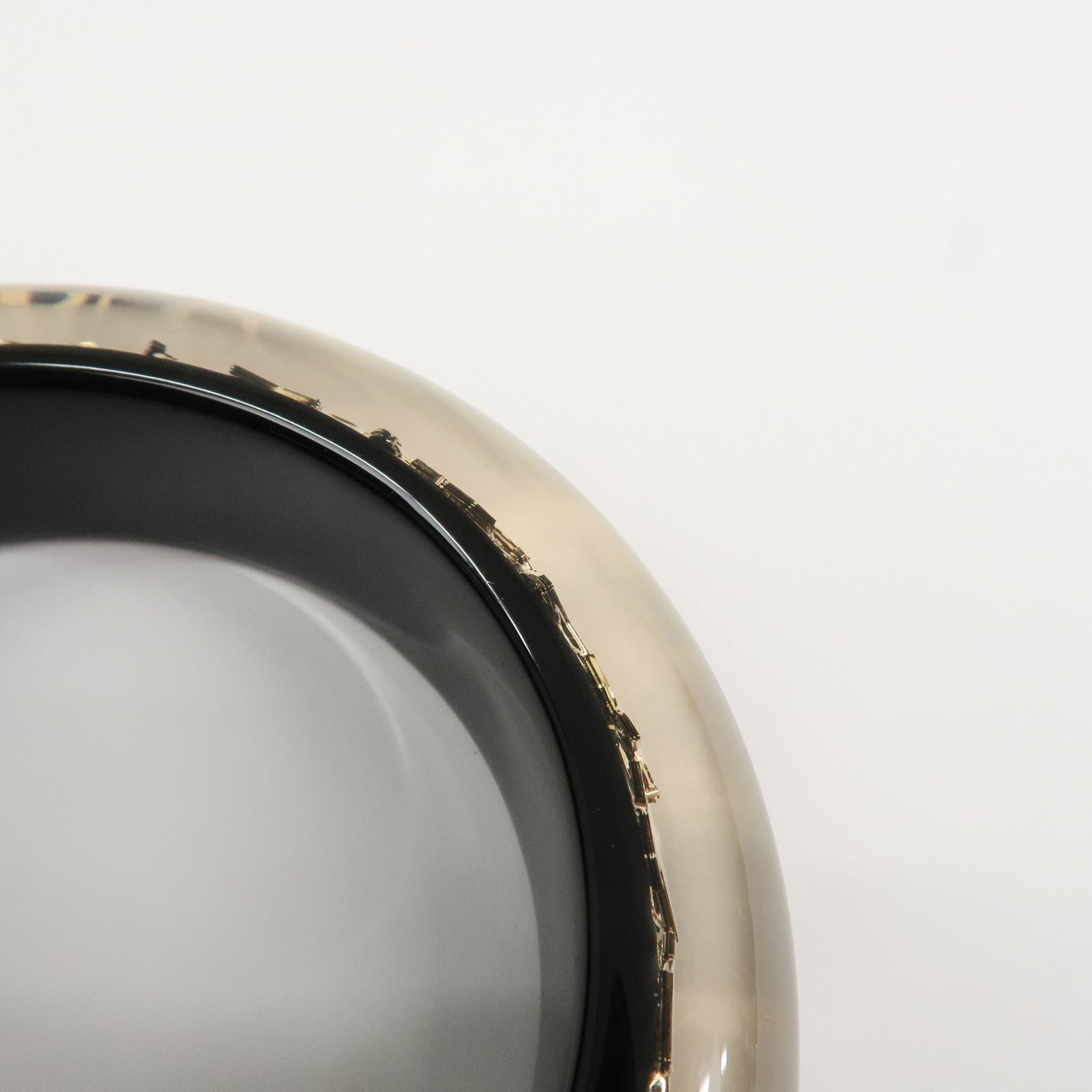 Louis Vuitton Bracelet Inclusion GM Bangle Transparent Black M65301