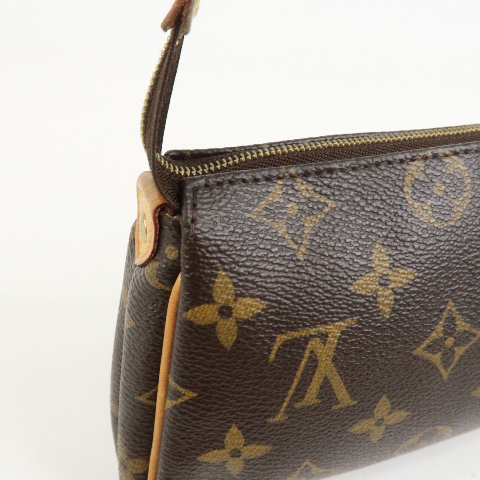 Louis Vuitton Monogram Eva 2Way Pouch Shoulder Bag Brown M95567