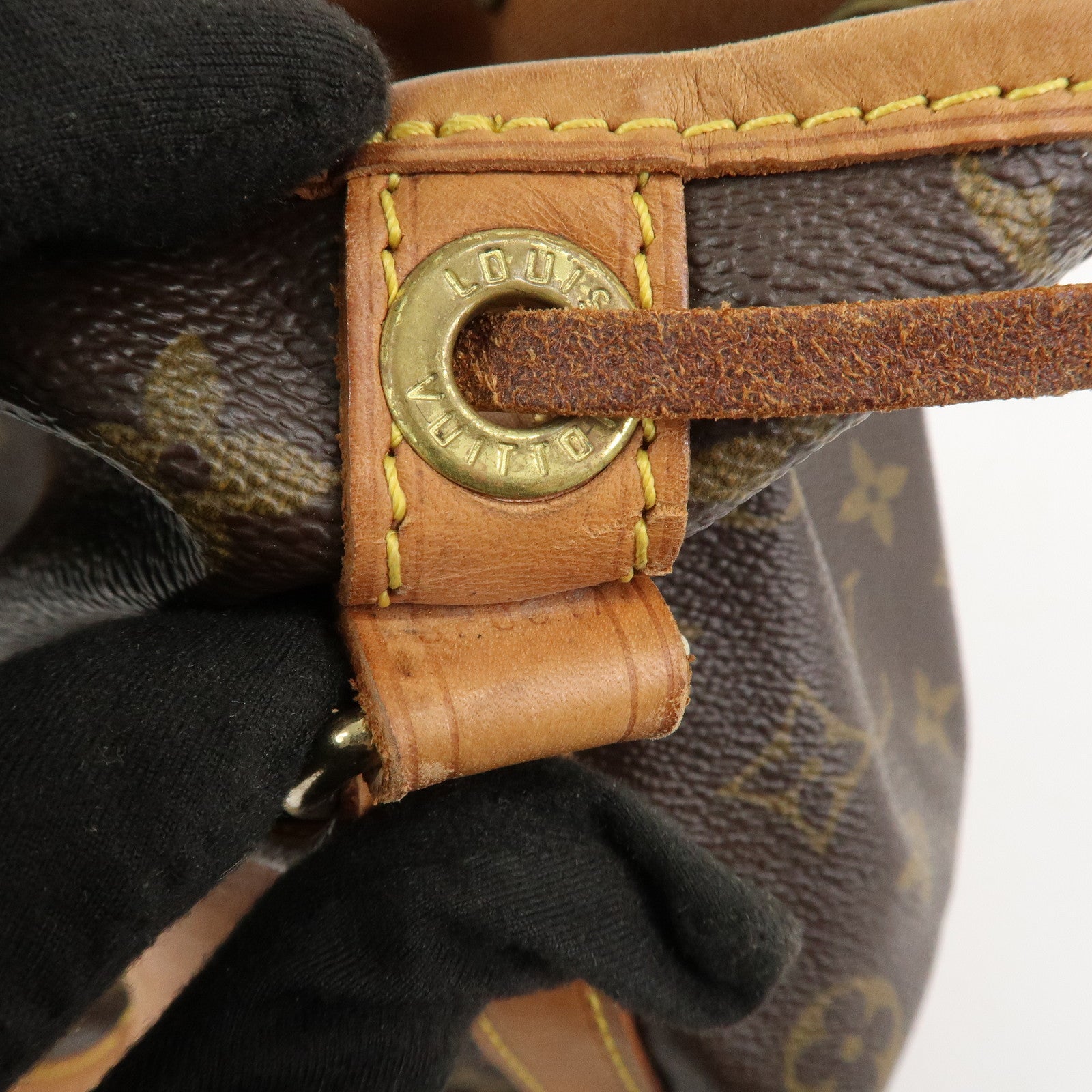 Louis Vuitton Monogram Noe Shoulder Bag Hand Bag Brown M42224