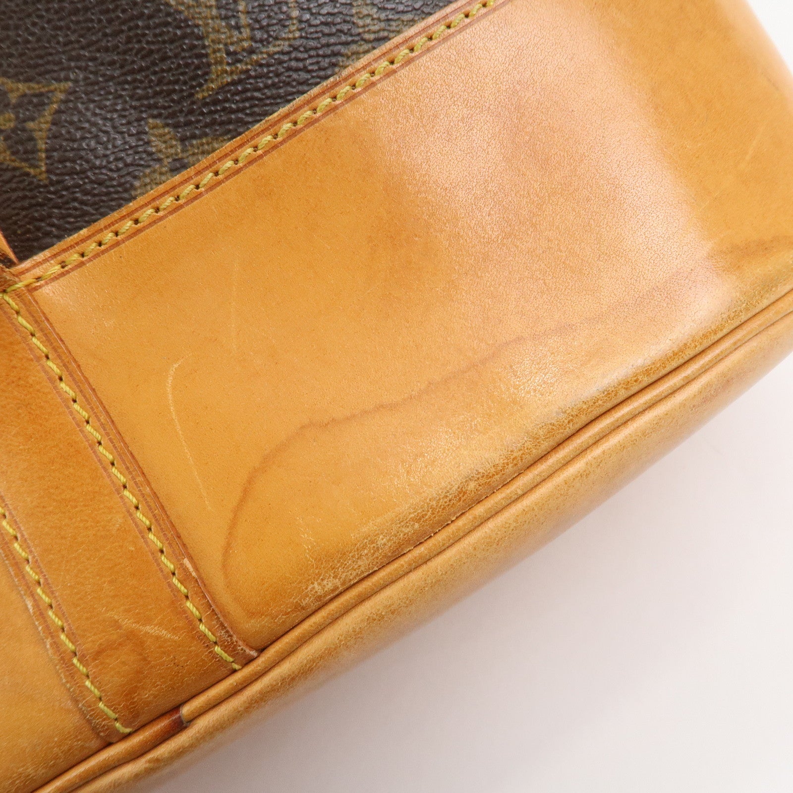 Louis Vuitton Monogram Randonnee GM Shoulder Bag Brown M42244