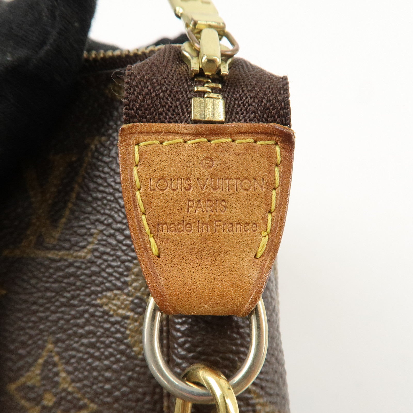 Louis Vuitton Monogram Pochette Accessoires Pouch M51980 Used