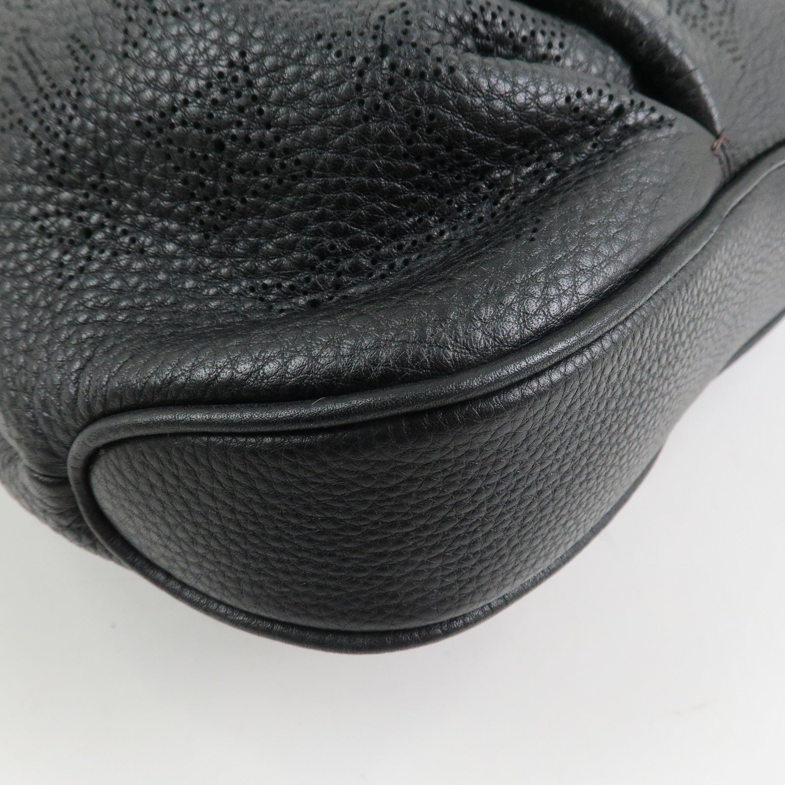 Louis Vuitton Monogram Mahina Leather 2Way Shoulder Bag Noir M93987