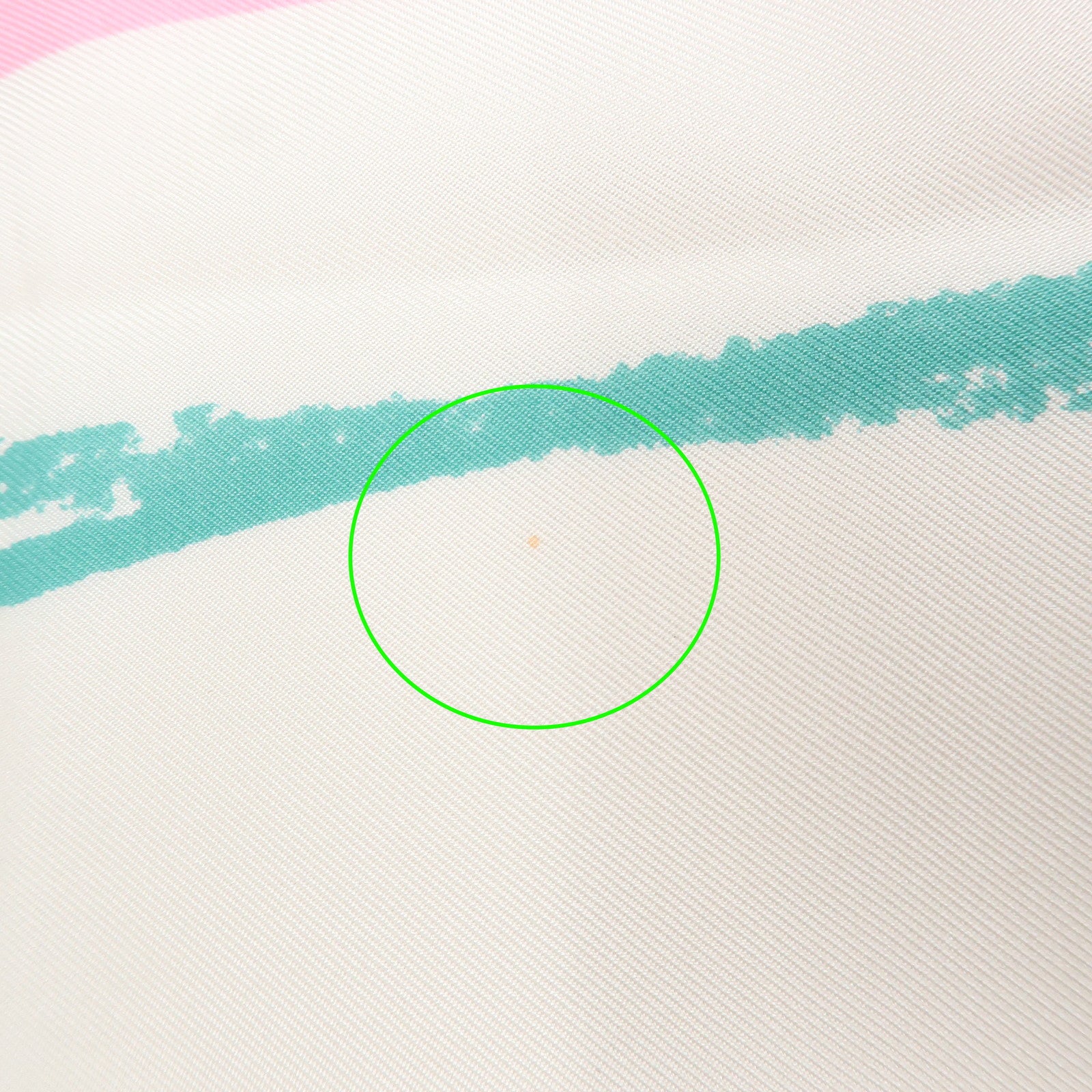 CHANEL COCO Mark Silk 100 % Scarf Pink White Used