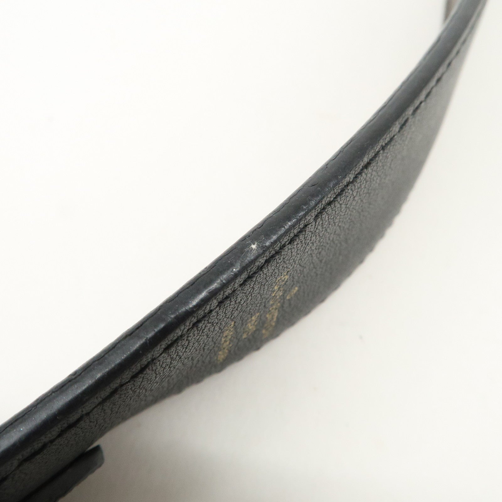 Louis Vuitton Monogram Canvas Shoulder Strap 90cm Noir J02288