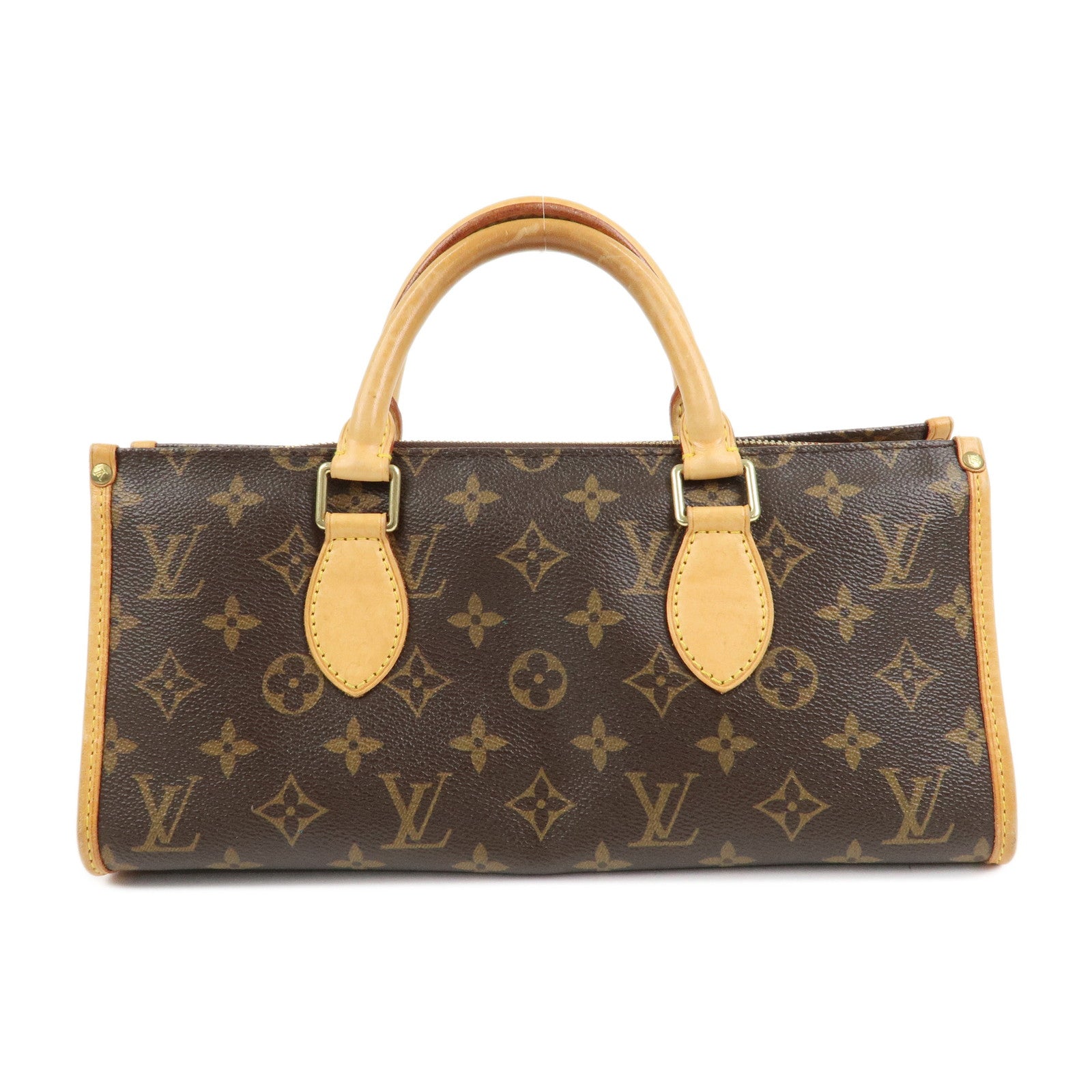 Louis Vuitton Monogram Popincourt Hand Bag Brown M40009