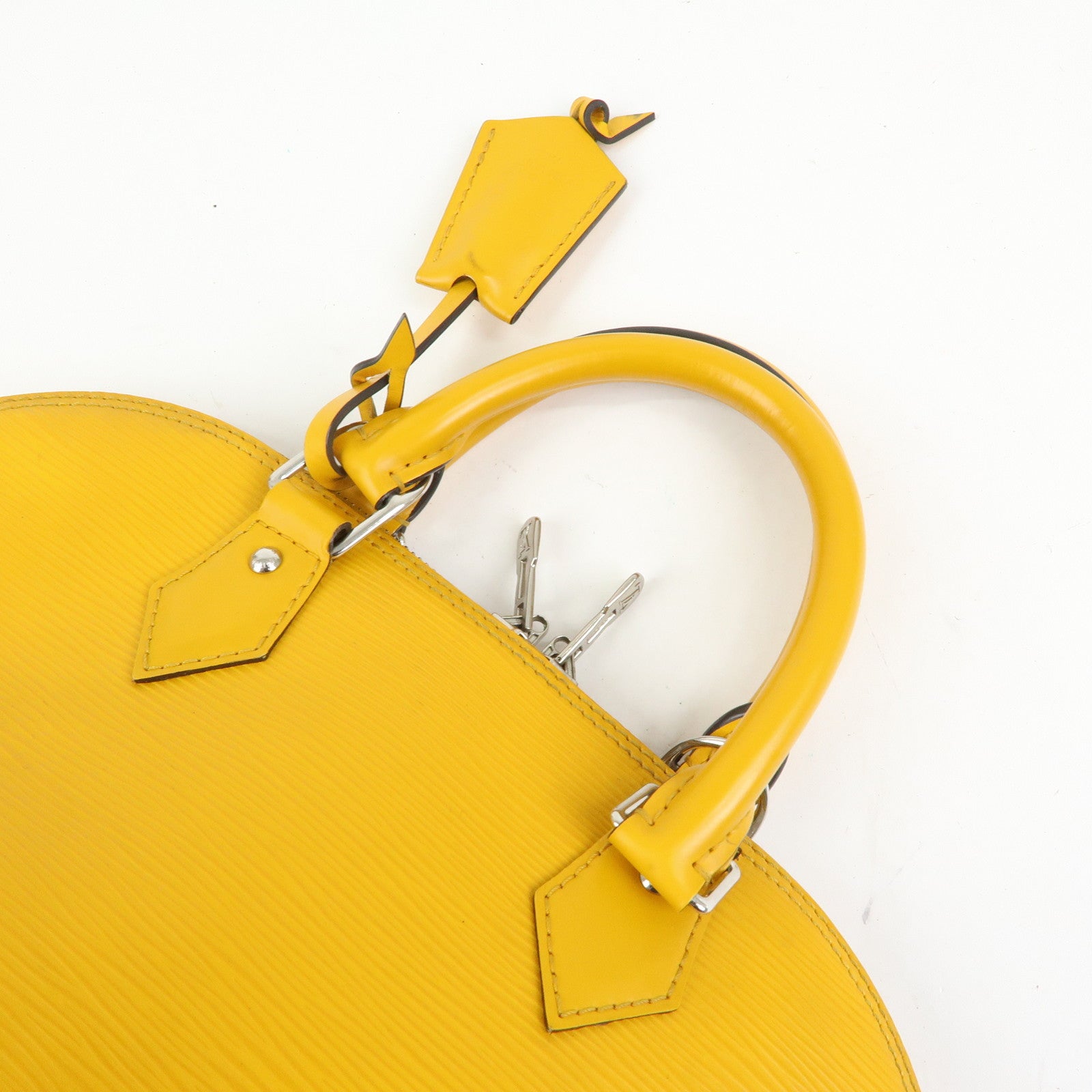 Louis Vuitton Epi Alma PM Leather Hand Bag Mimosa M40951