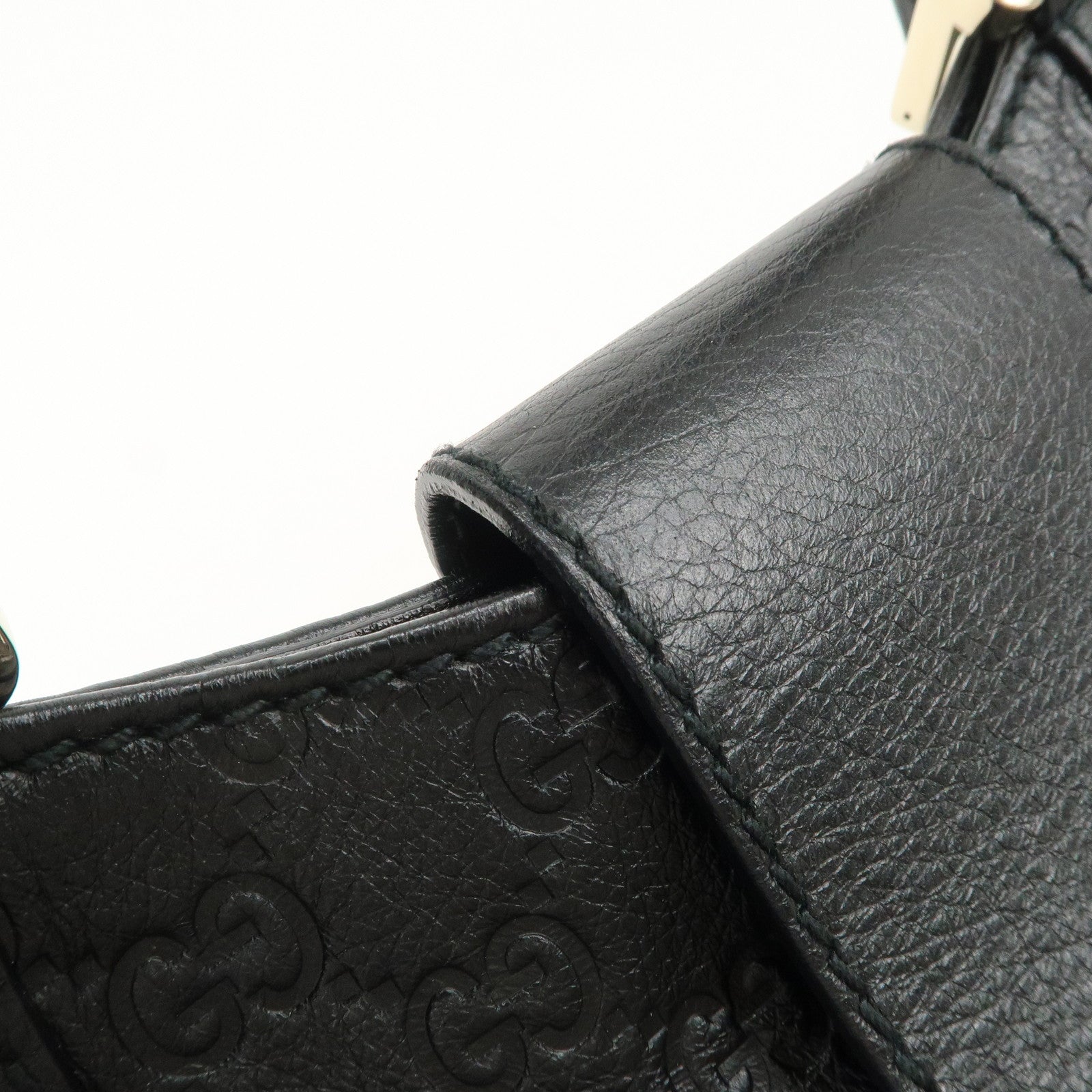 GUCCI Guccissima Leather Tote Bag Hand Bag Shoulder Bag 211937