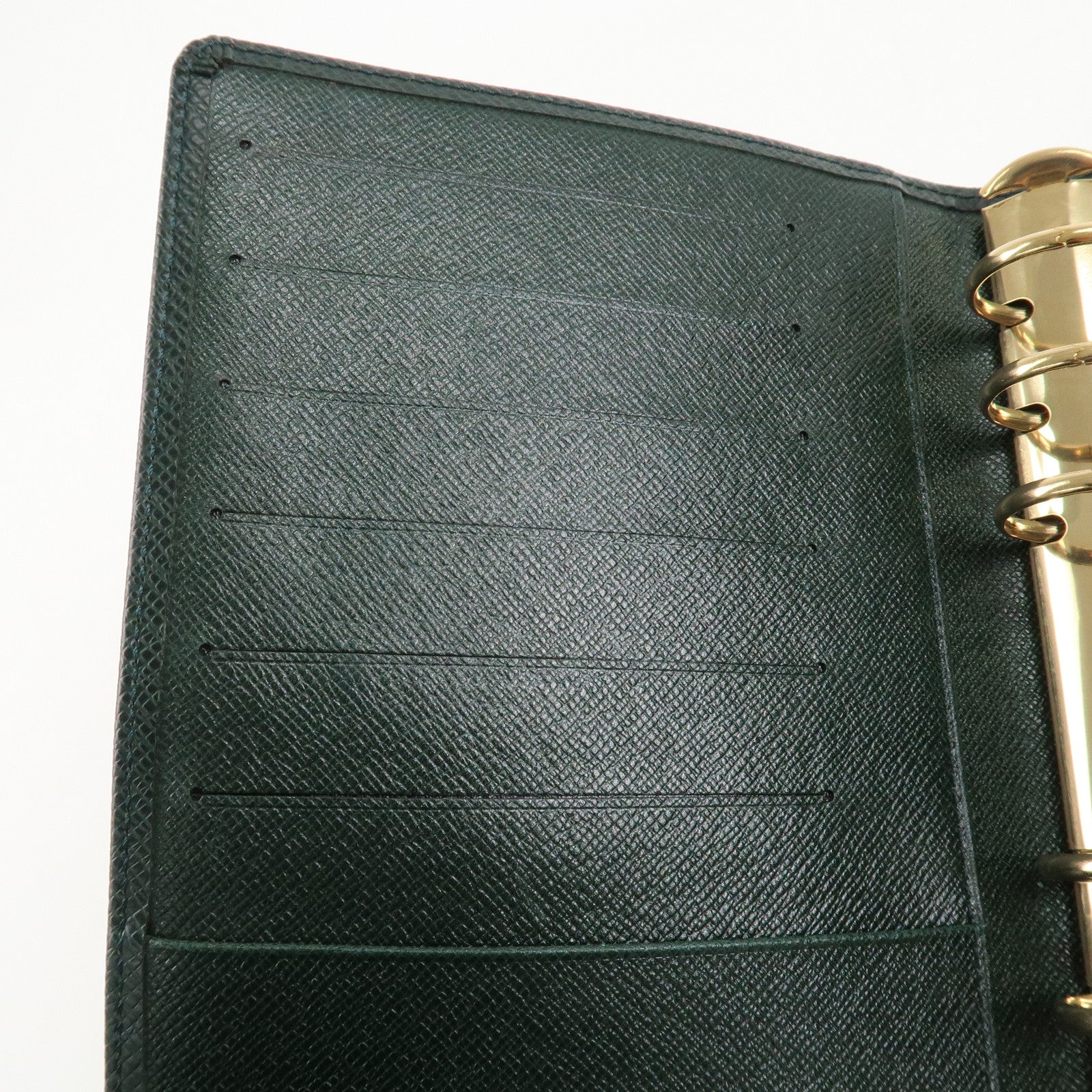 Louis Vuitton Epi Agenda MM Planner Cover Epicea R20431 Used