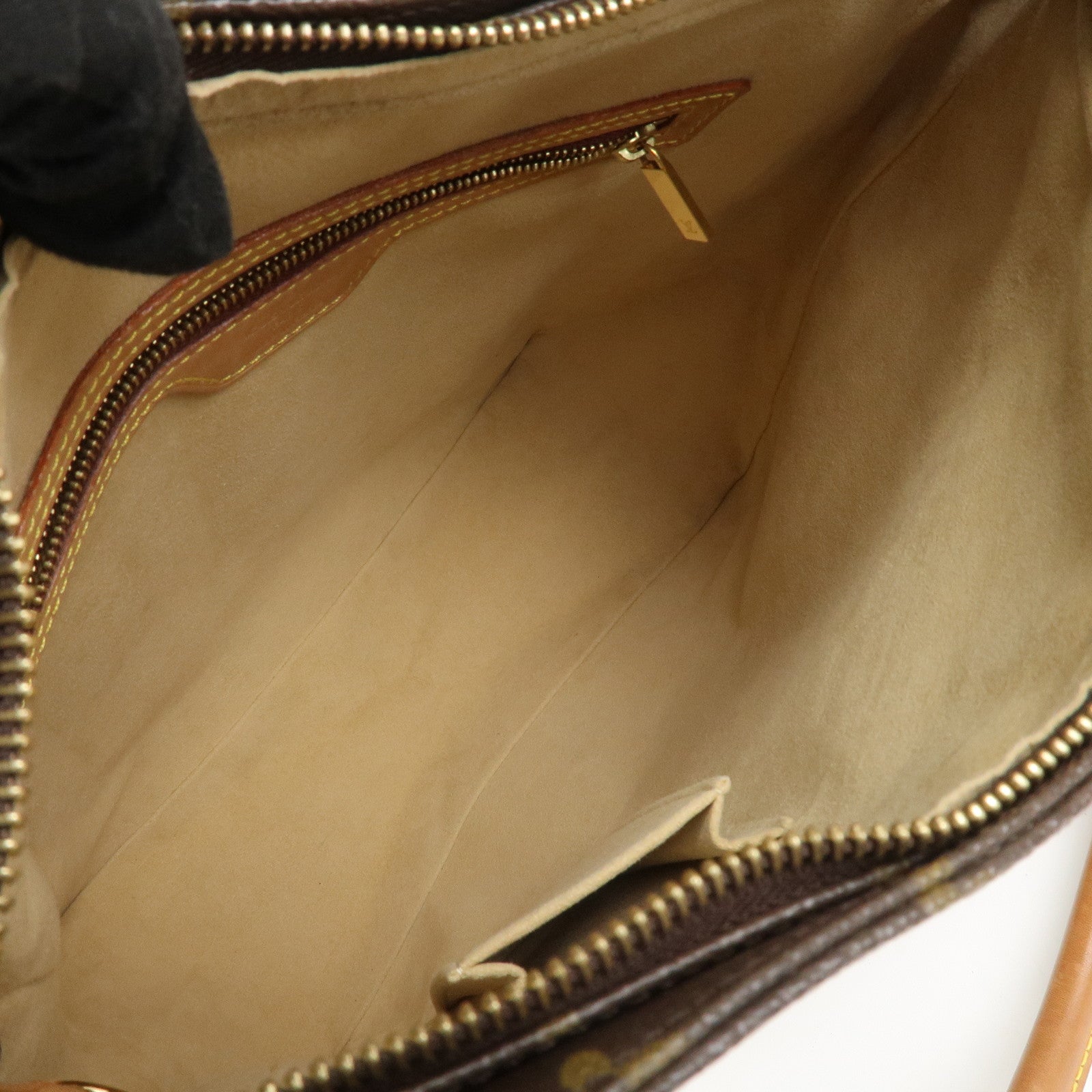 Louis Vuitton Monogram Looping GM Shoulder Bag Brown M51145