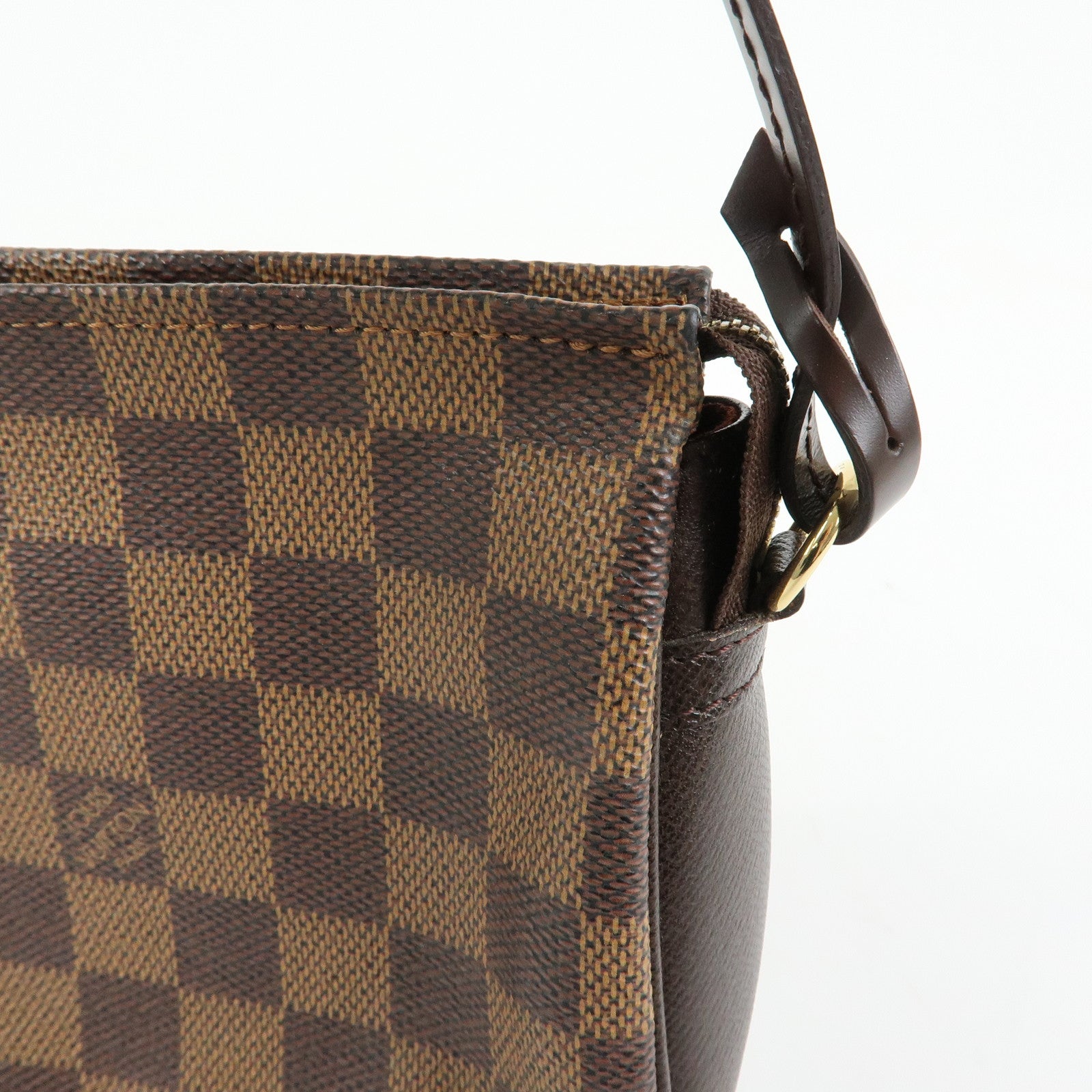 Louis Vuitton Damier Trousse Makeup Accessory Pouch Brown N51982