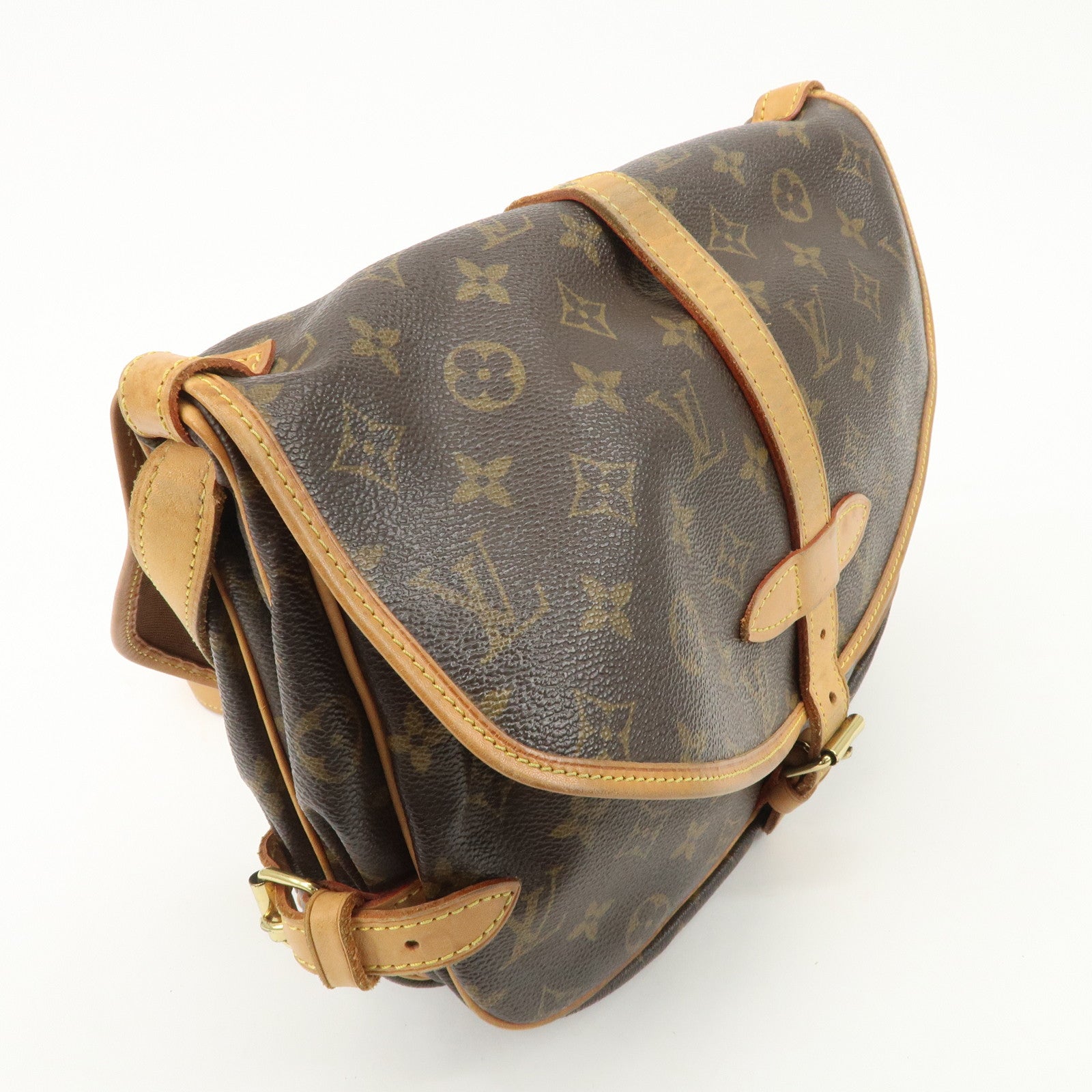 Louis Vuitton Monogram Saumur 30 Shoulder Bag Crossbody Bag M42256