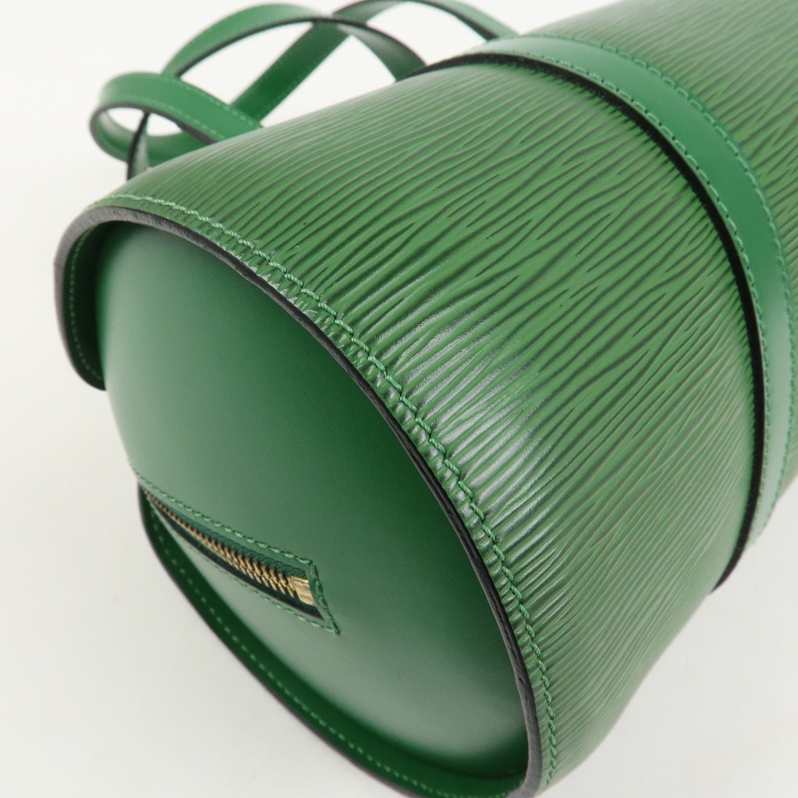 Louis Vuitton Epi Leather Soufflot Hand Bag Borneo Green M52224