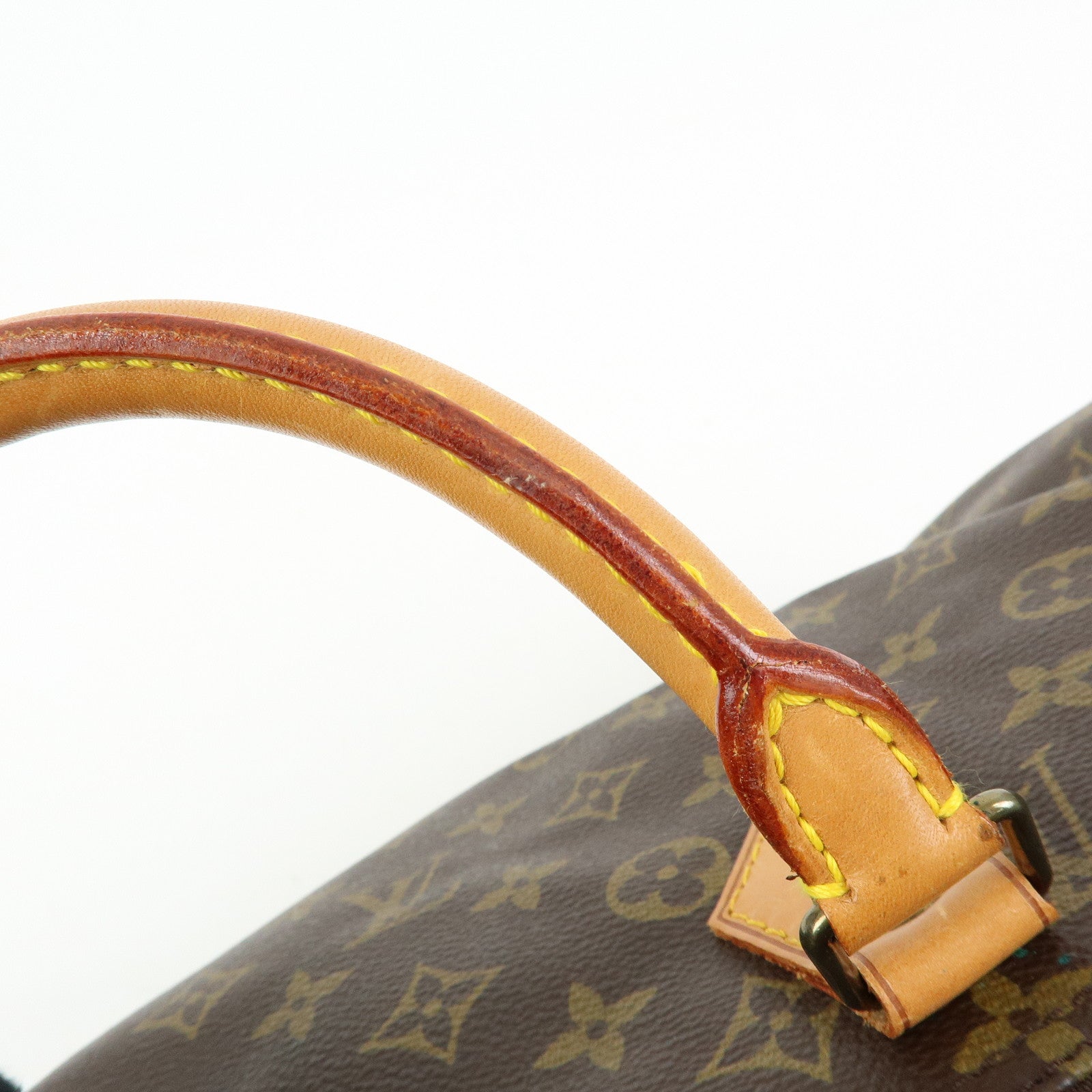 Louis Vuitton Monogram Speedy 40 Hand Bag Boston Bag Brown M41522