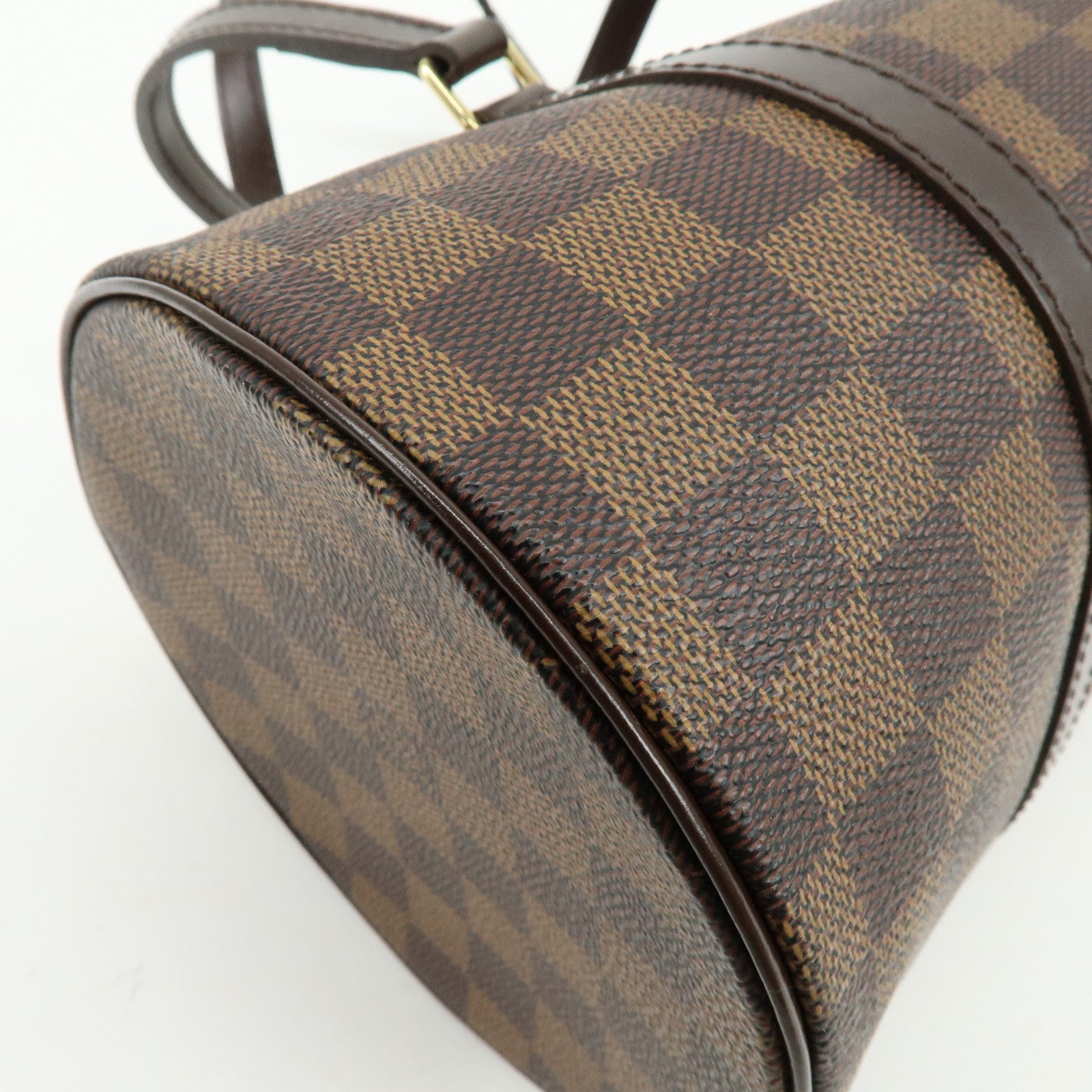 Louis Vuitton Damier Ebene Papillon 30 Hand Bag Brown N51303