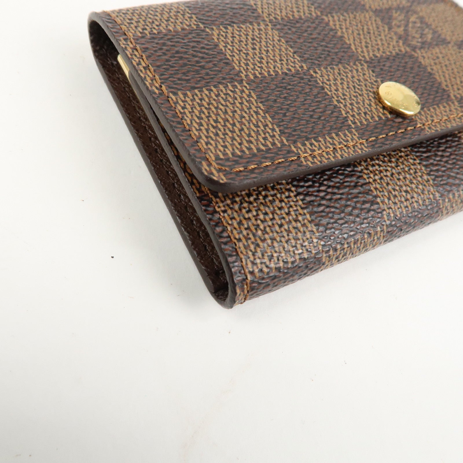 Louis Vuitton Damier Ebene Multicles 6 Key Case Brown N62630 Used