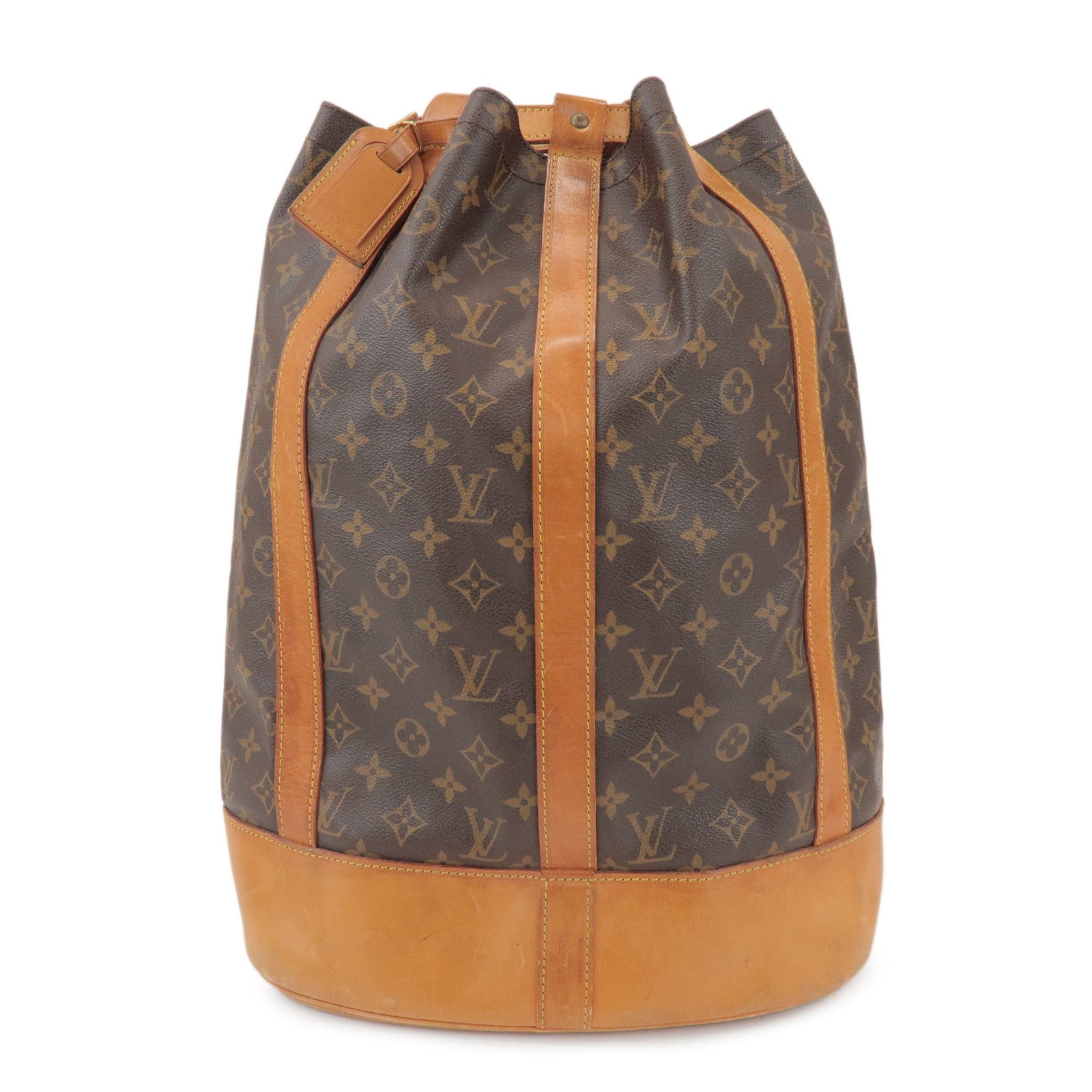 Louis Vuitton Monogram Randonnee GM Shoulder Bag Brown M42244