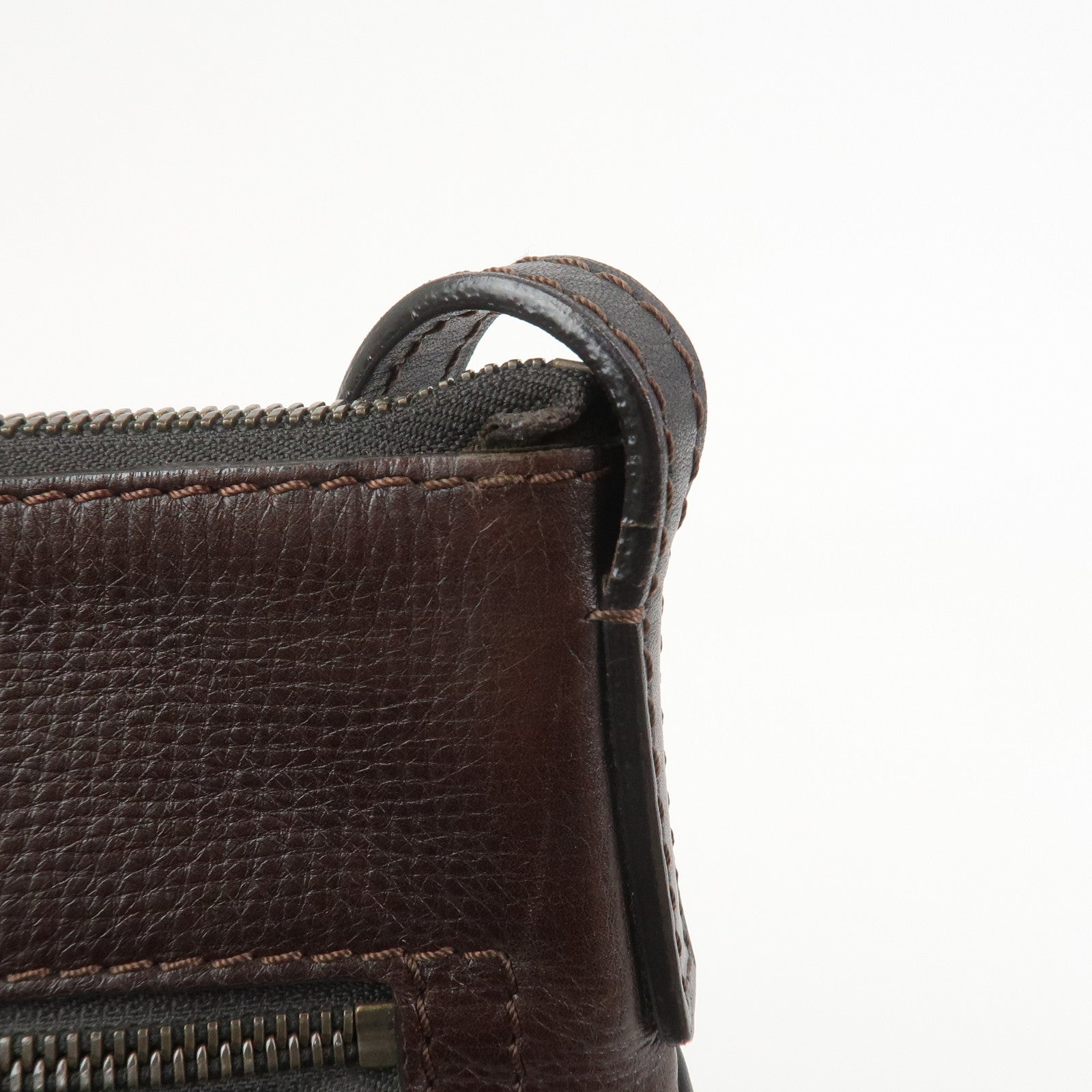Louis Vuitton Utah Sac Plat Shoulder Bag Crossbody Bag Cafe M92073