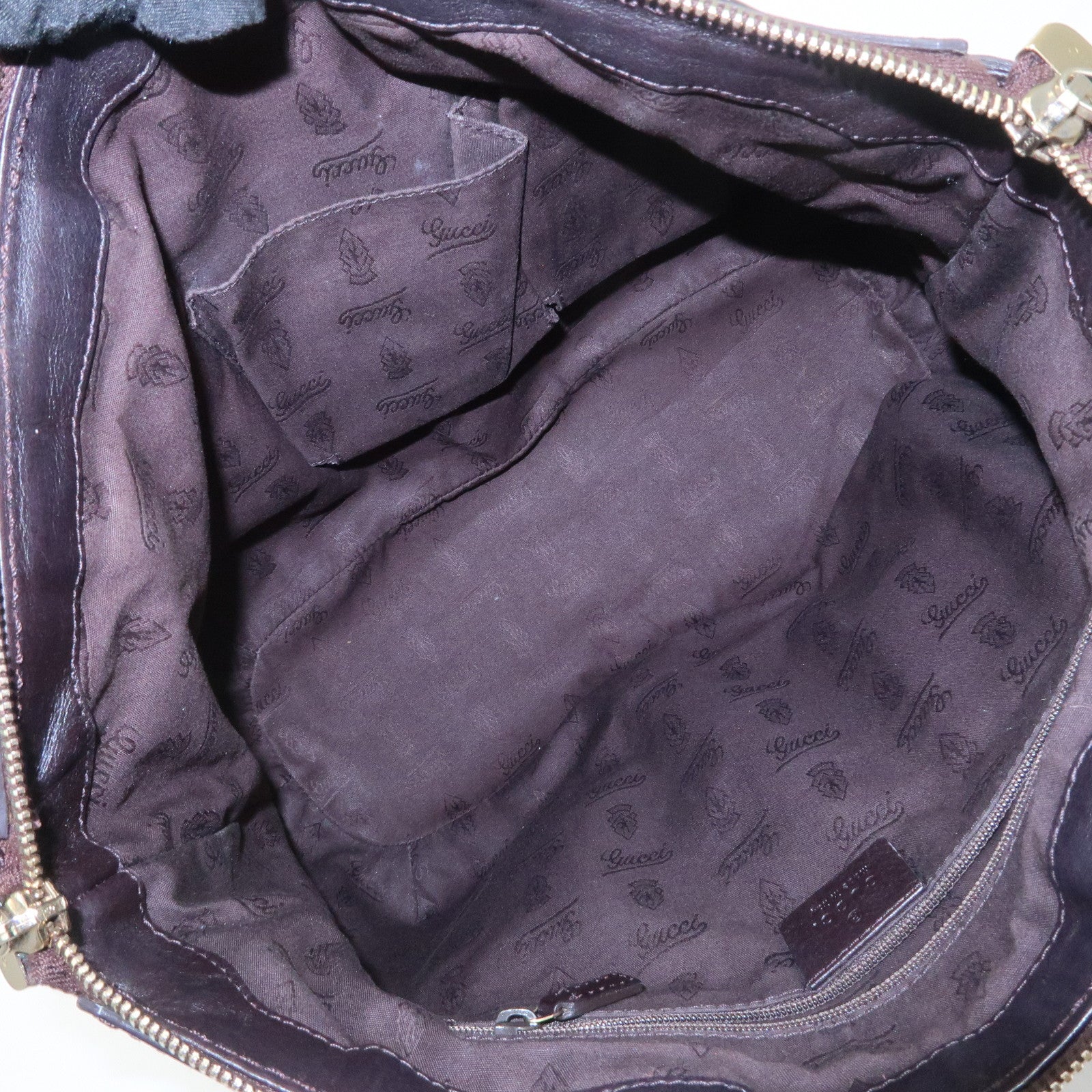 GUCCI Sukey Interlocking G Guccissima 2Way Shoulder Hand Bag 247902