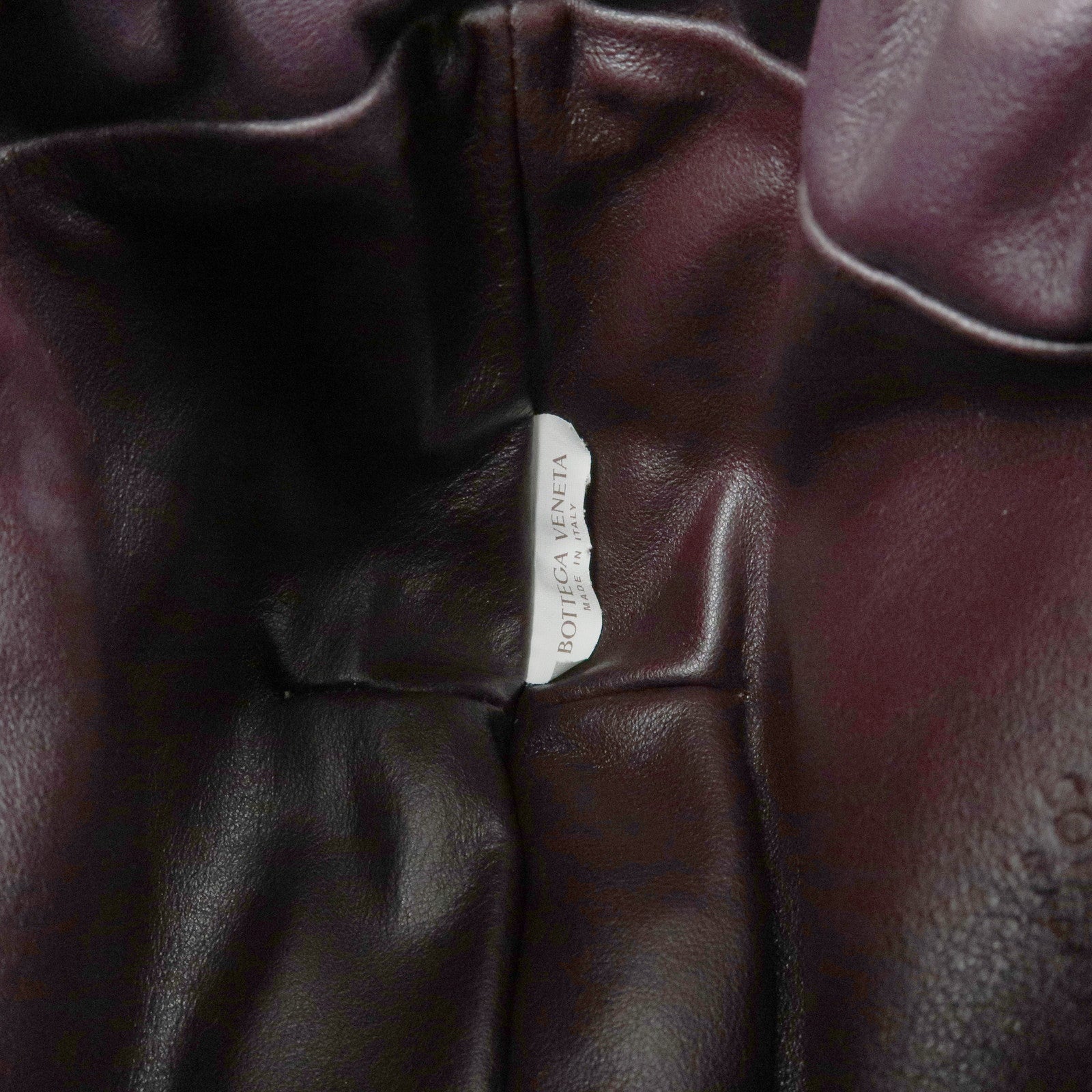 BOTTEGA VENETA Leather Mini The Valve Pouch Shoulder Bag 651905