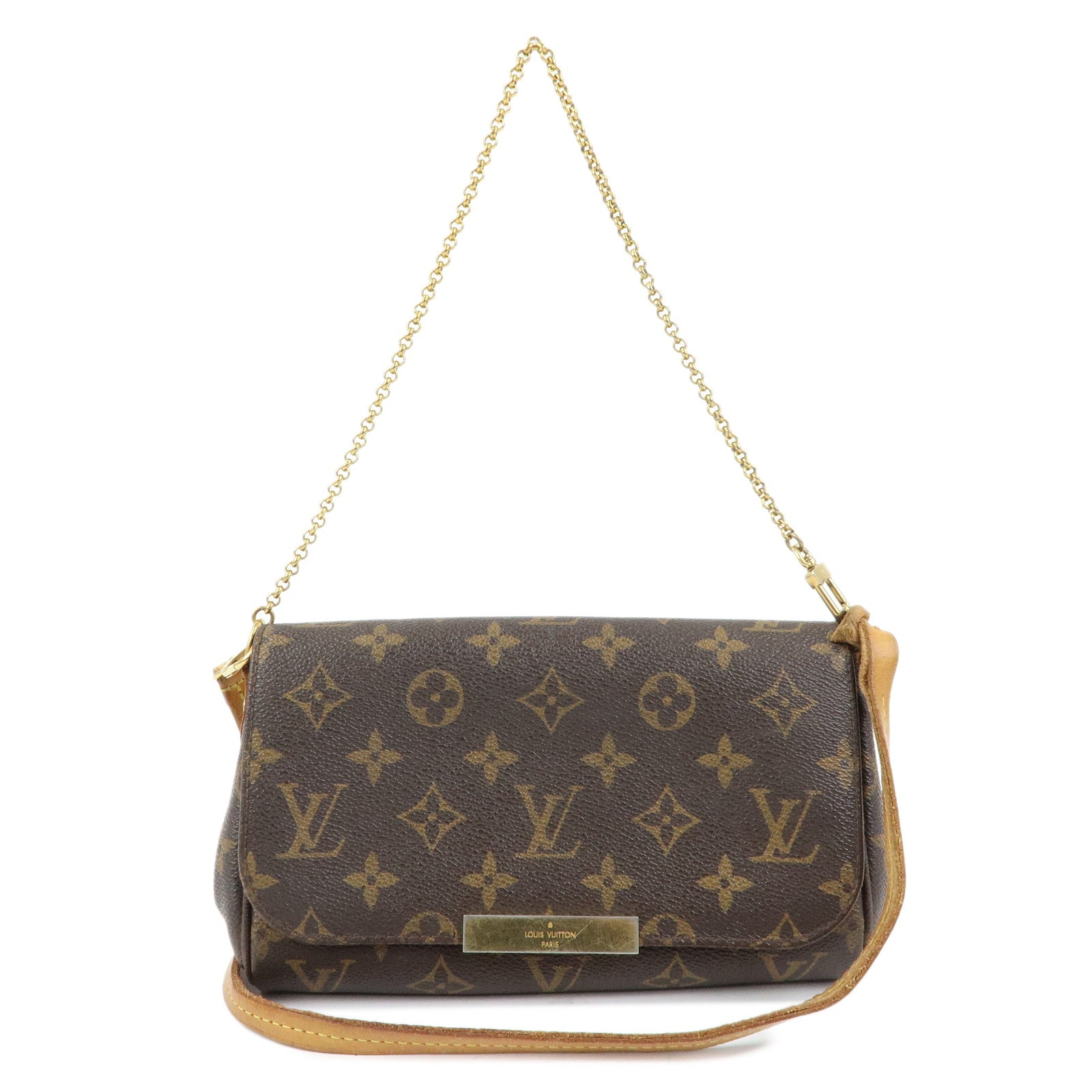 Louis Vuitton Monogram Favorite PM 2Way Shoulder Bag Brown M40717