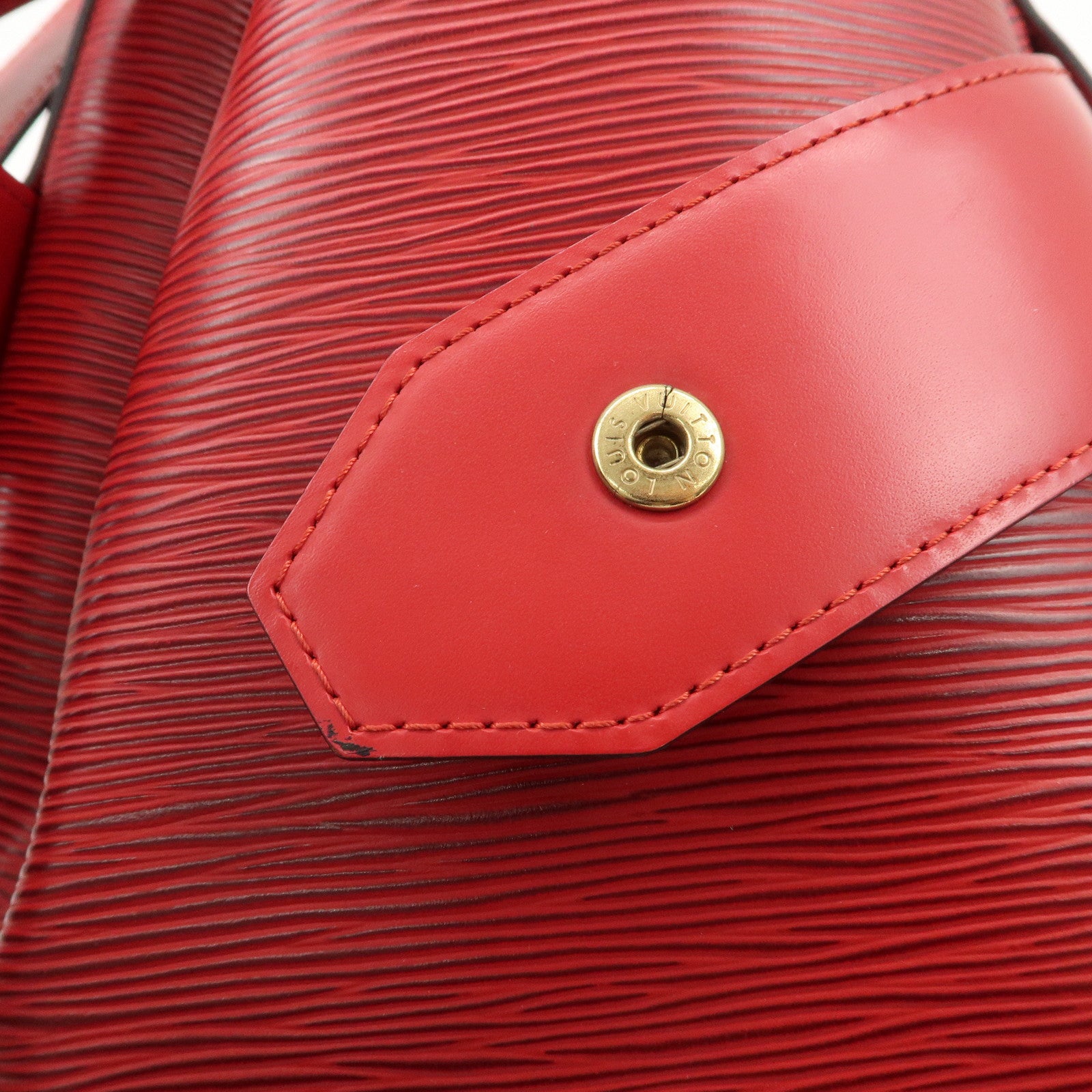 Louis Vuitton Epi Sac de Paul Shoulder Bag Castilian Red M80207