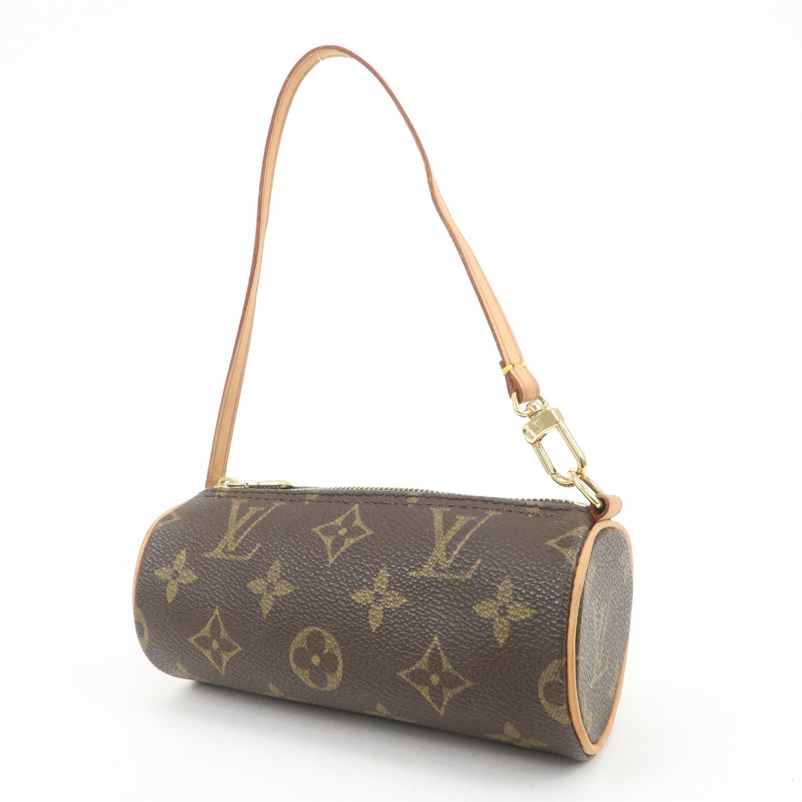 Louis Vuitton Monogram Mini Pouch for Papillon Bag Brown