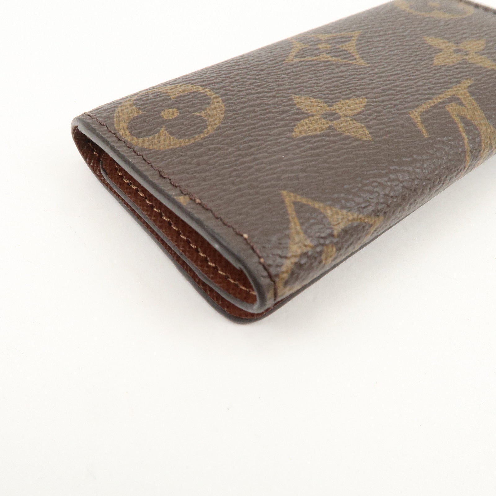 Louis Vuitton Monogram Multicles 4 Key Case Key Holder Brown M6263