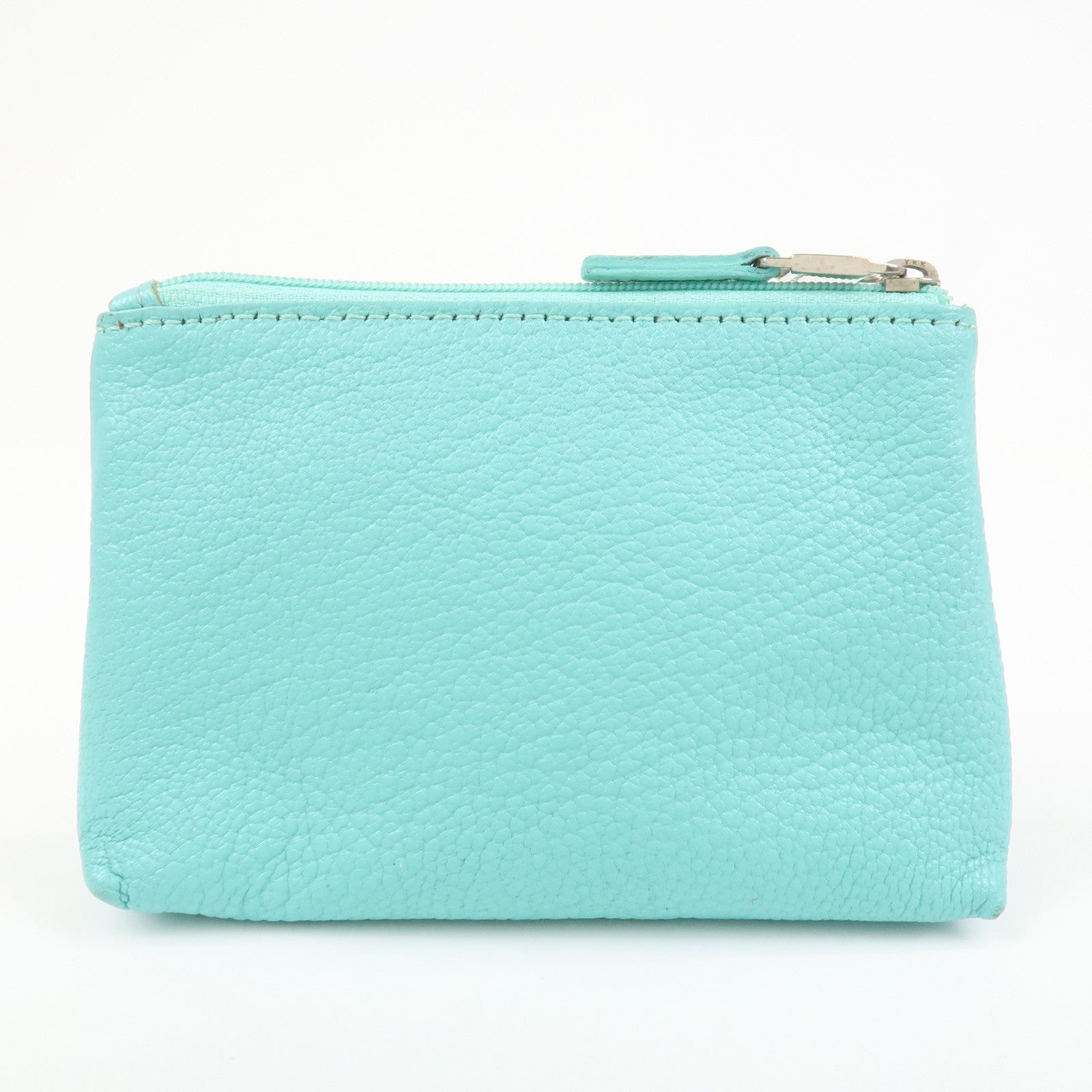 Tiffany & Co. Leather Small Pouch Accessories Pouch Tiffany Blue
