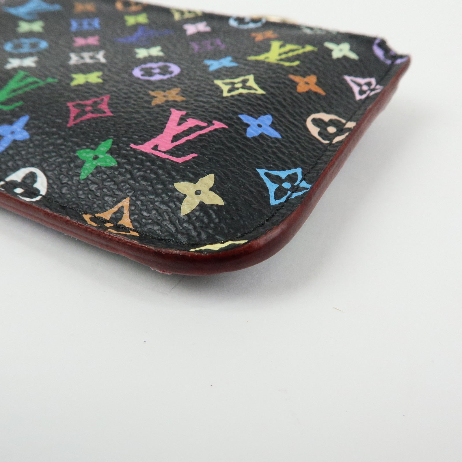 Louis Vuitton Monogram Multicolor Pochette Cles Coin Case M93735
