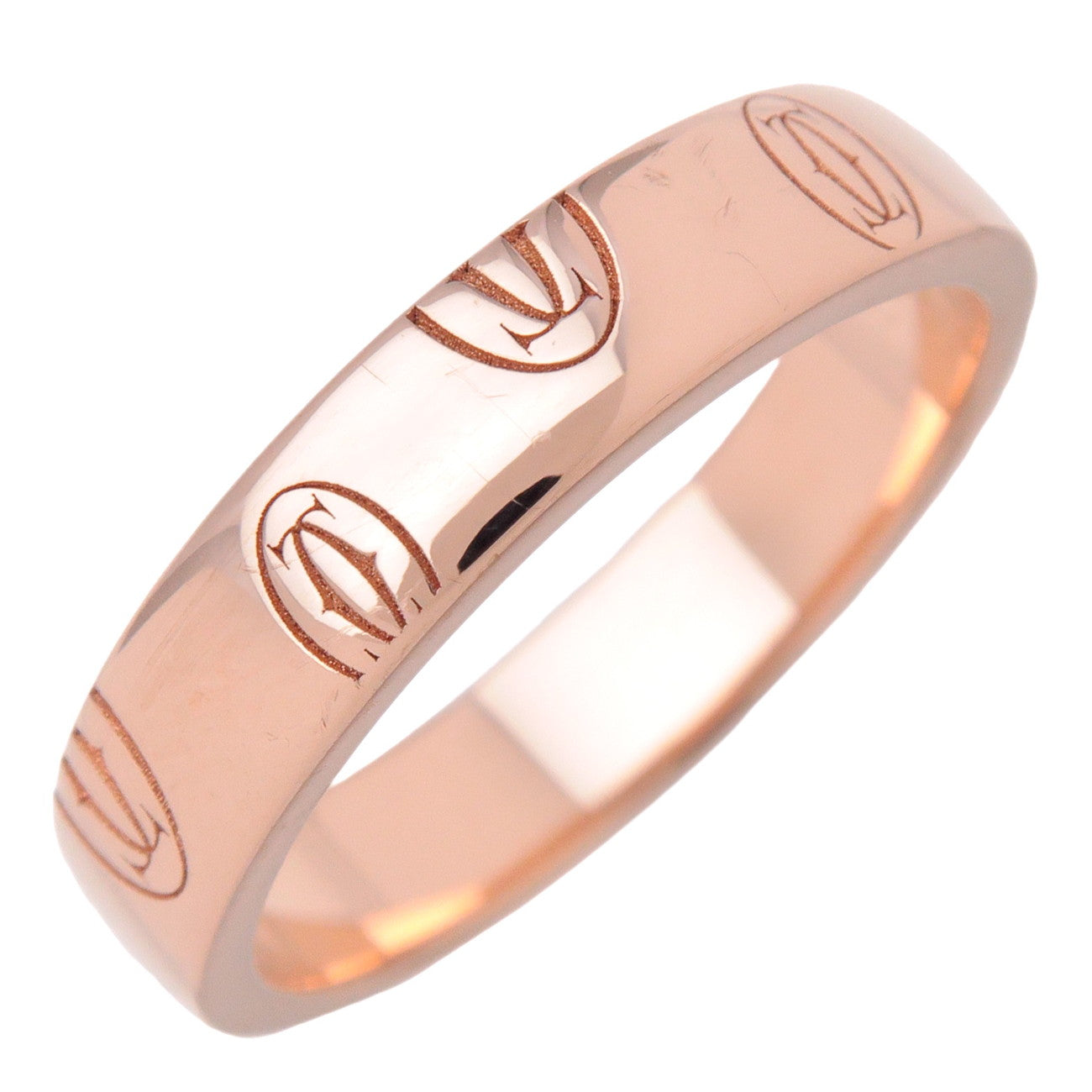 Cartier Happy Birthday Ring K18 750PG Rose Gold #49 US5 EU49 HK10.5