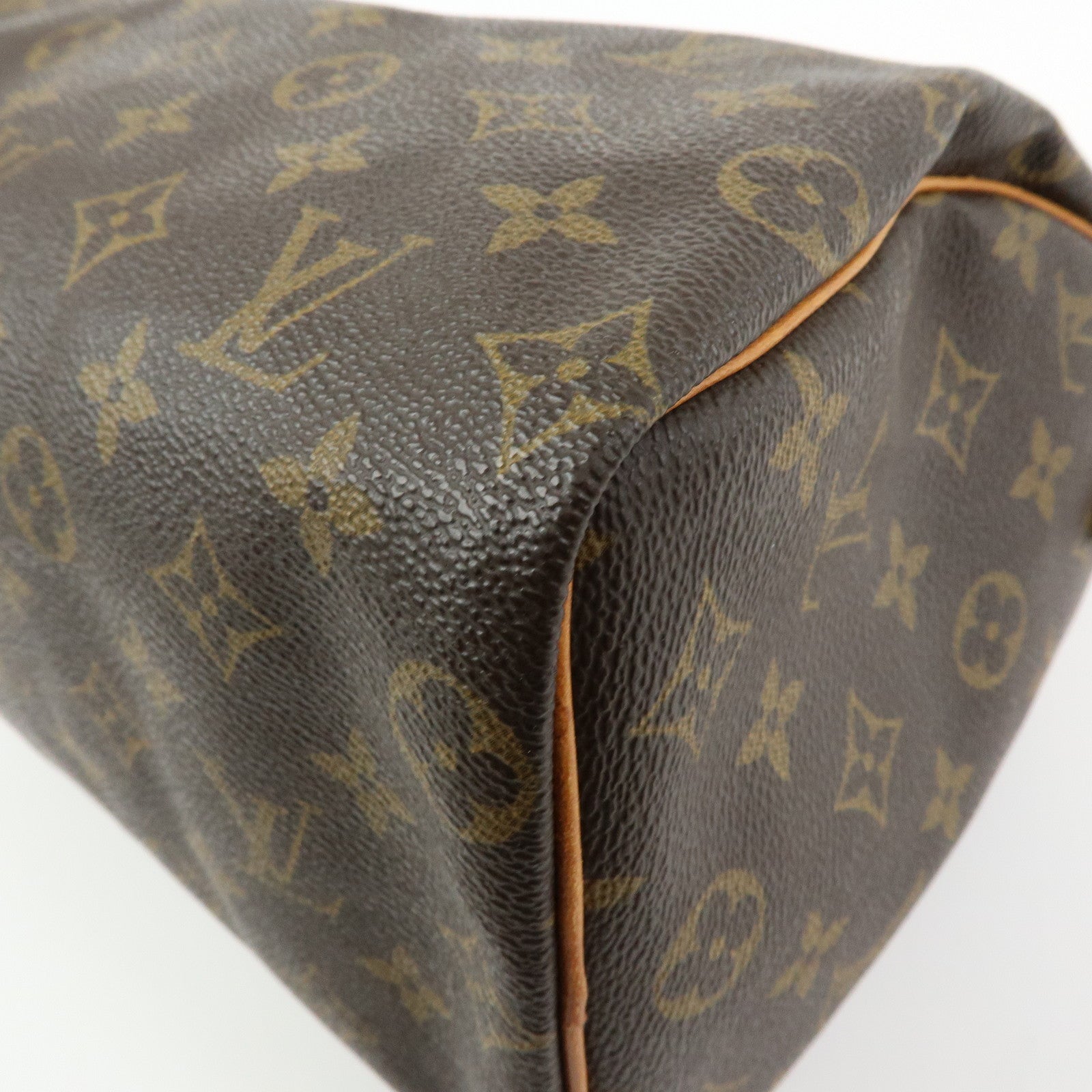 Louis Vuitton Monogram Speedy 25 Boston Bag Hand Bag Brown M41528