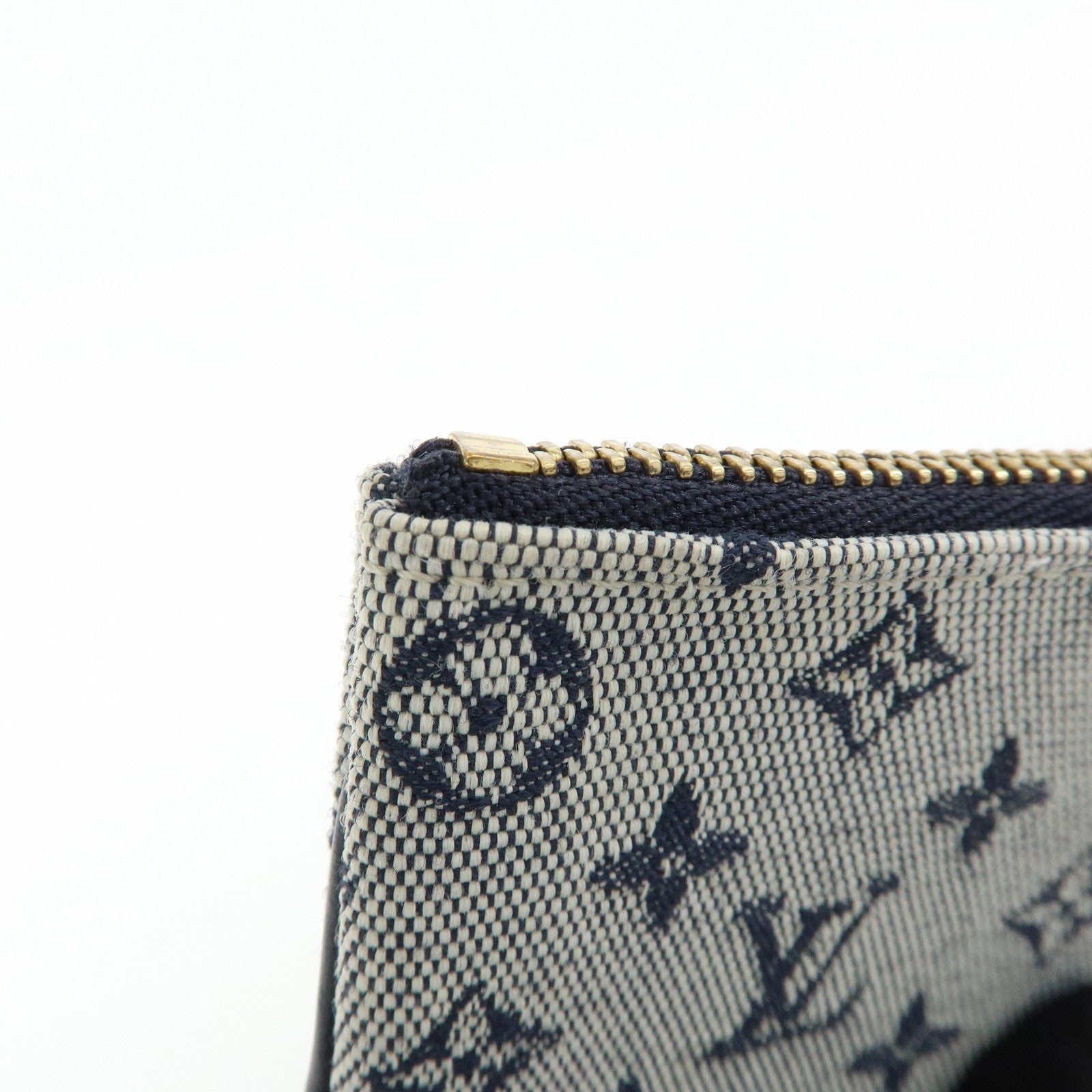 Louis Vuitton Monogram Mini Pochette Cles Coin Case Blue M92236