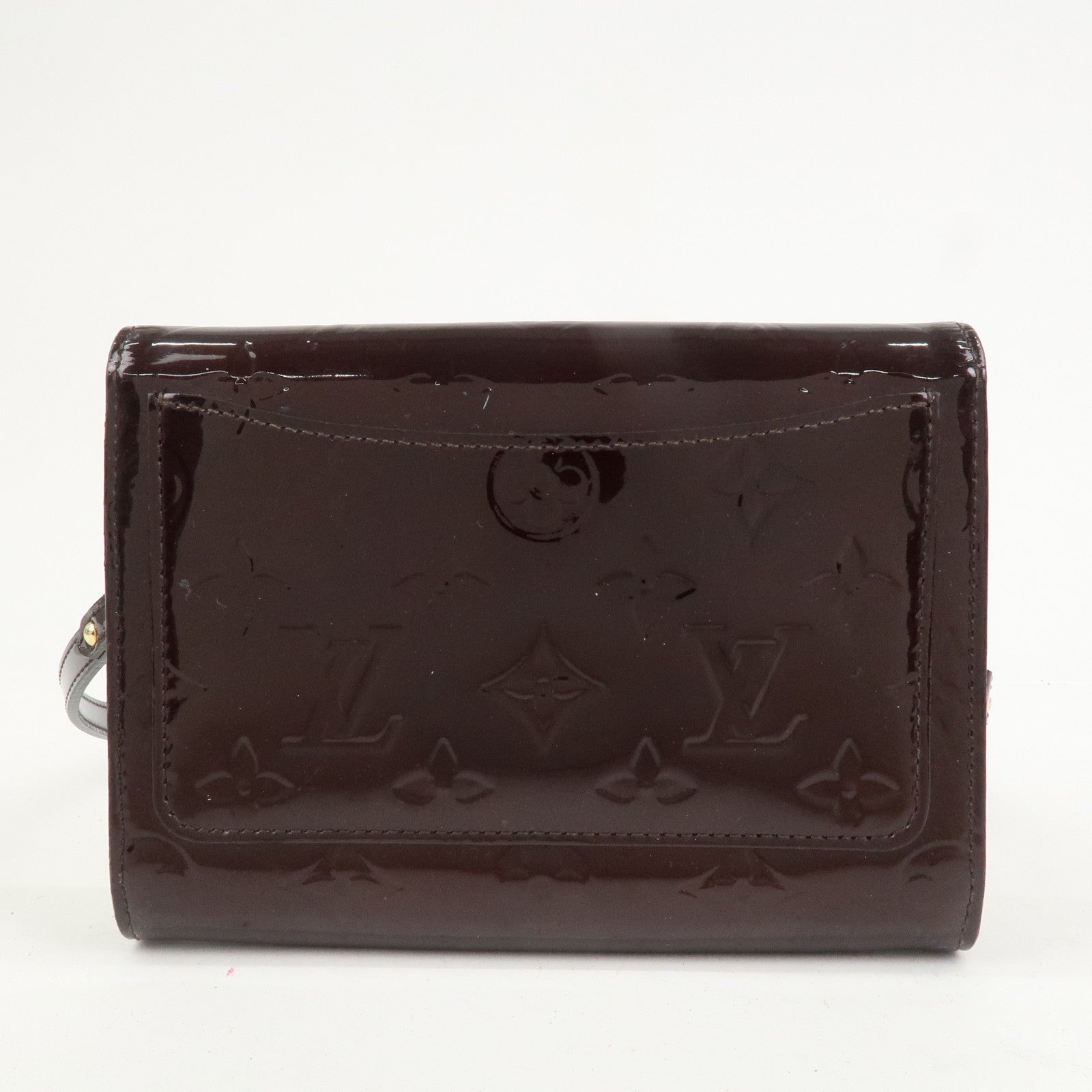 Louis Vuitton Vernis Rossmore PM Shoulder Bag Amarante M91546