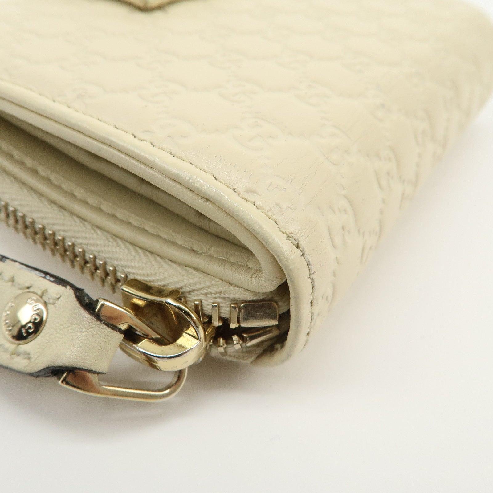 GUCCI Micro Guccissima Signature Bi-Fold Compact Wallet 449395