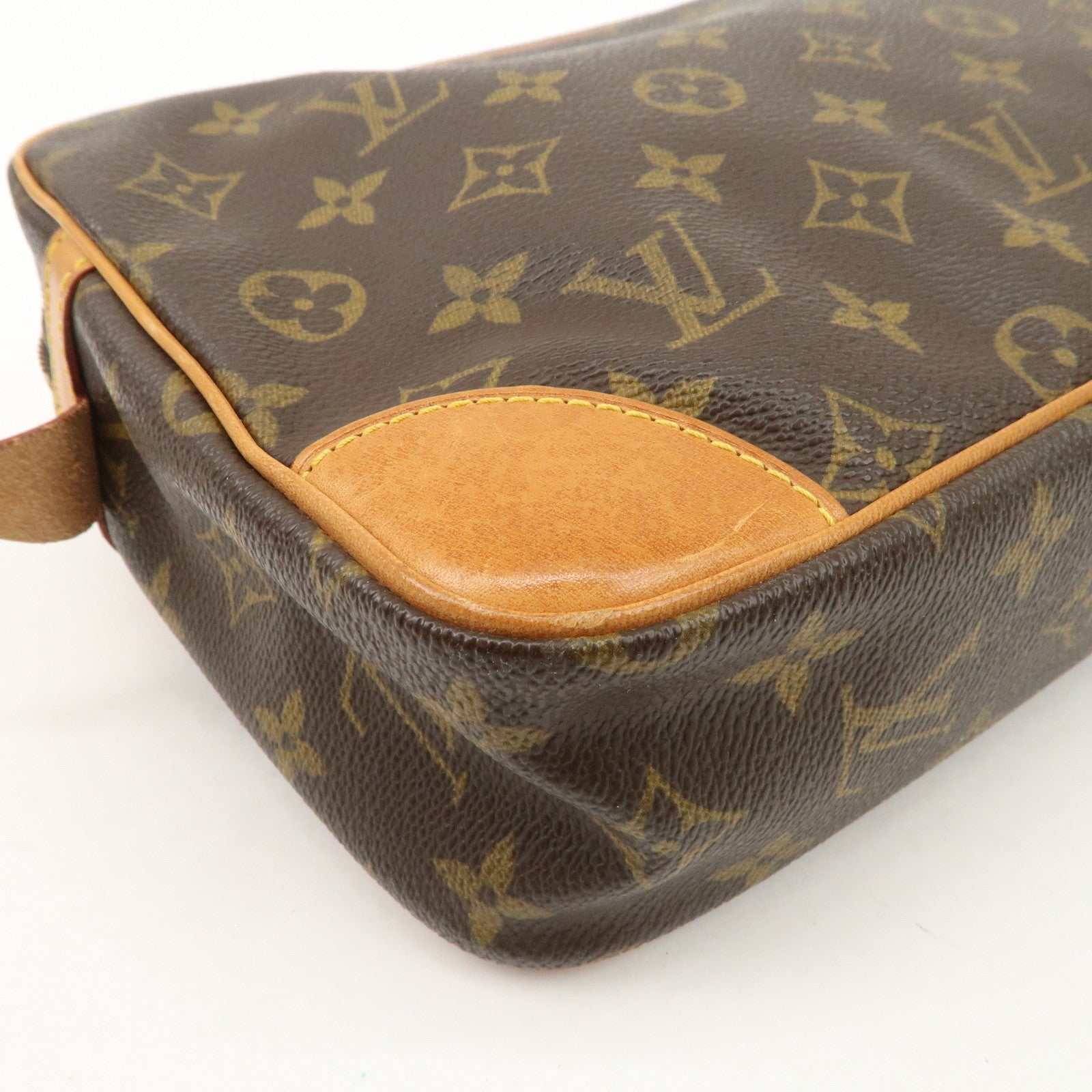 Louis Vuitton Monogram Compiegne 28 Pouch Clutch Bag Brown M51845 Used